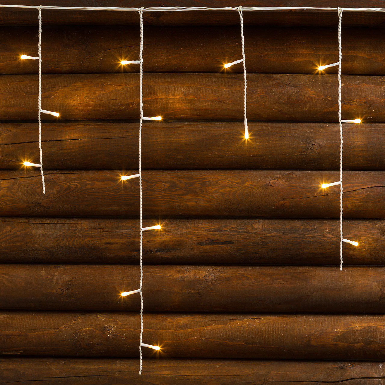 Estalactitas de luces Led 10,8 x h. 0,6 m 6 Estalactitas de luces Led 10,8 x h. 0,6 m 6