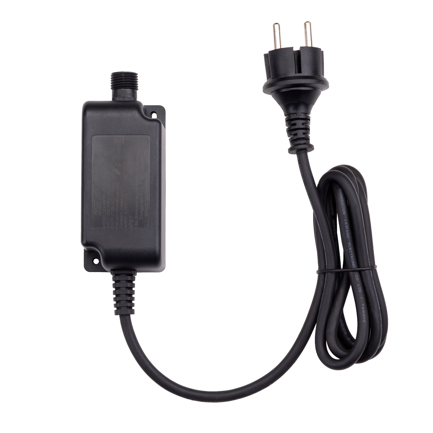 Power Supply with Controller Connect+, up to 2400 LEDs, steady light only, black cable 7 Power Supply with Controller Connect+, up to 2400 LEDs, steady light only, black cable 7