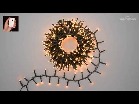 10m 500 Traditional Warm White Led Connectable Mini Cluster Lights, Green Cable 2 10m 500 Traditional Warm White Led Connectable Mini Cluster Lights, Green Cable 2
