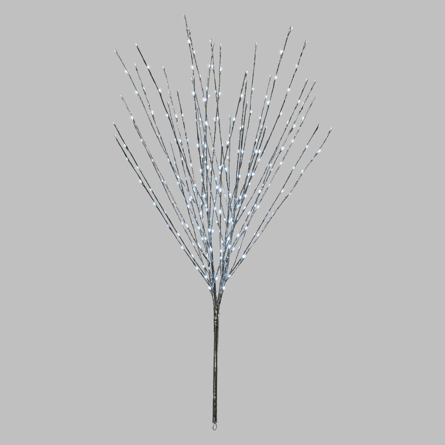 Branche lumineuse argentée, 288 led blanc froid (188 cm) 1 Branche lumineuse argentée, 288 led blanc froid (188 cm) 1