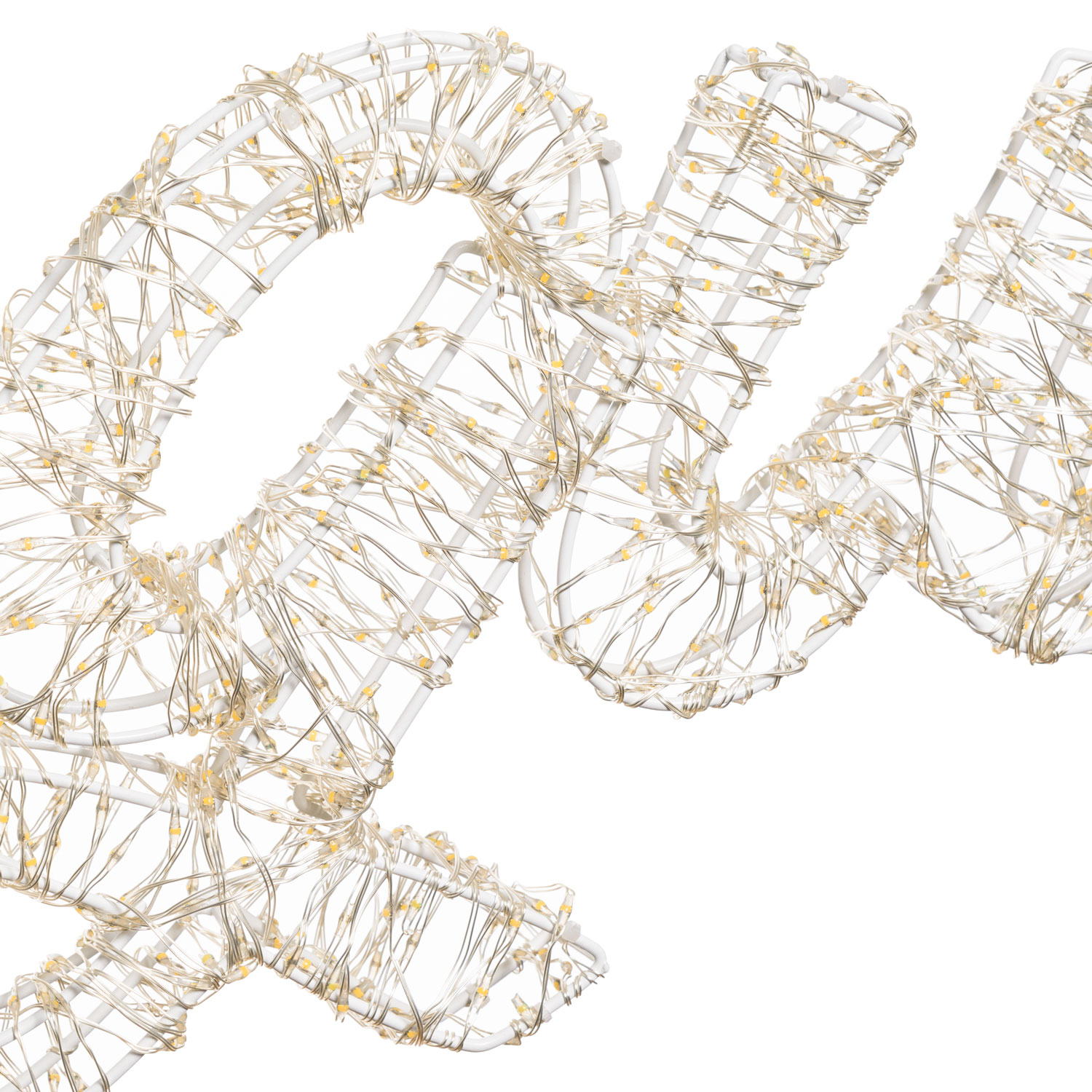 3D Leuchtschrift Auguri, 2000 MicroLEDs kalt- und warmweiß 4 3D Leuchtschrift Auguri, 2000 MicroLEDs kalt- und warmweiß 4