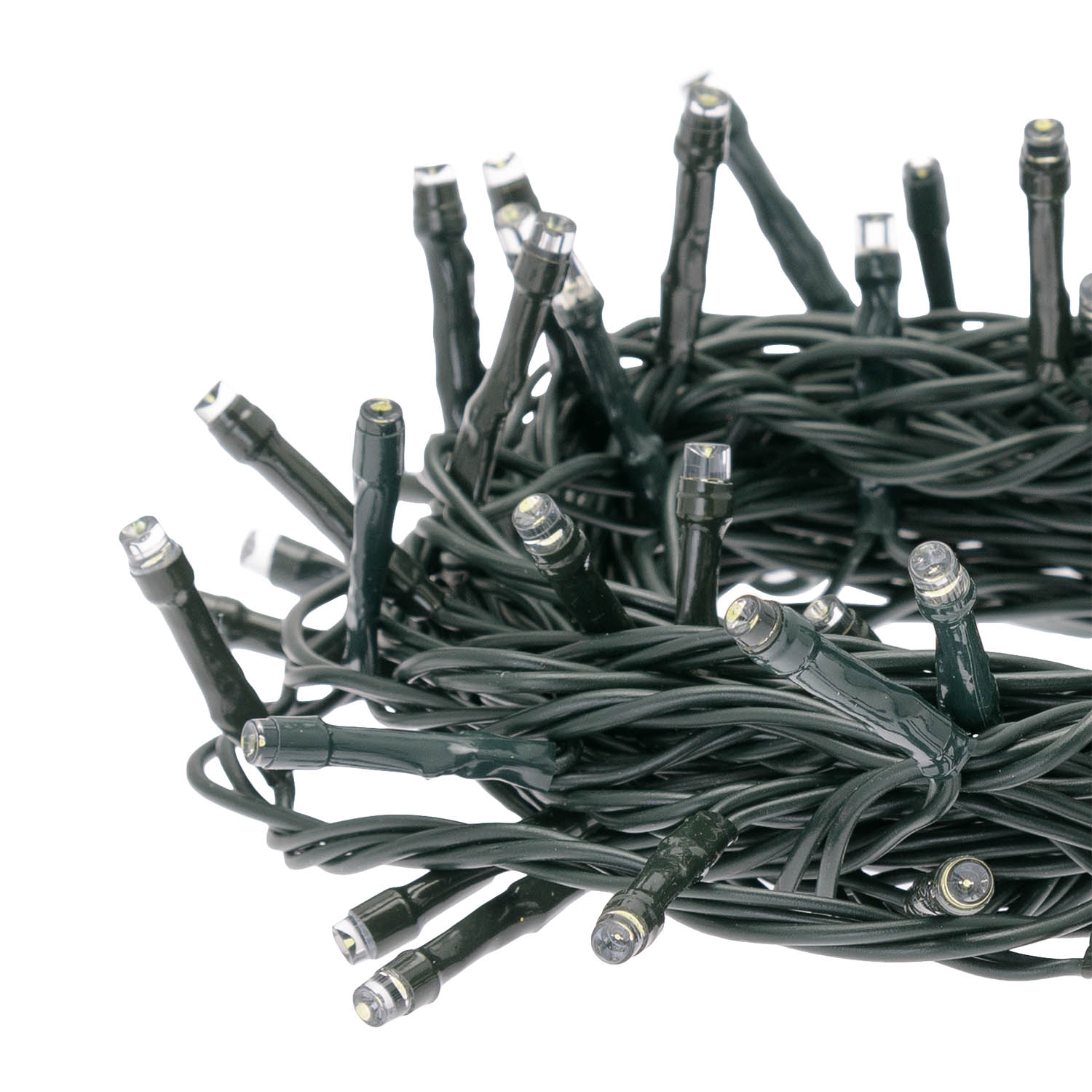 Guirlande Connect+ 5 m, 50 led blanc froid, câble vert, prolongeable 4 Guirlande Connect+ 5 m, 50 led blanc froid, câble vert, prolongeable 4