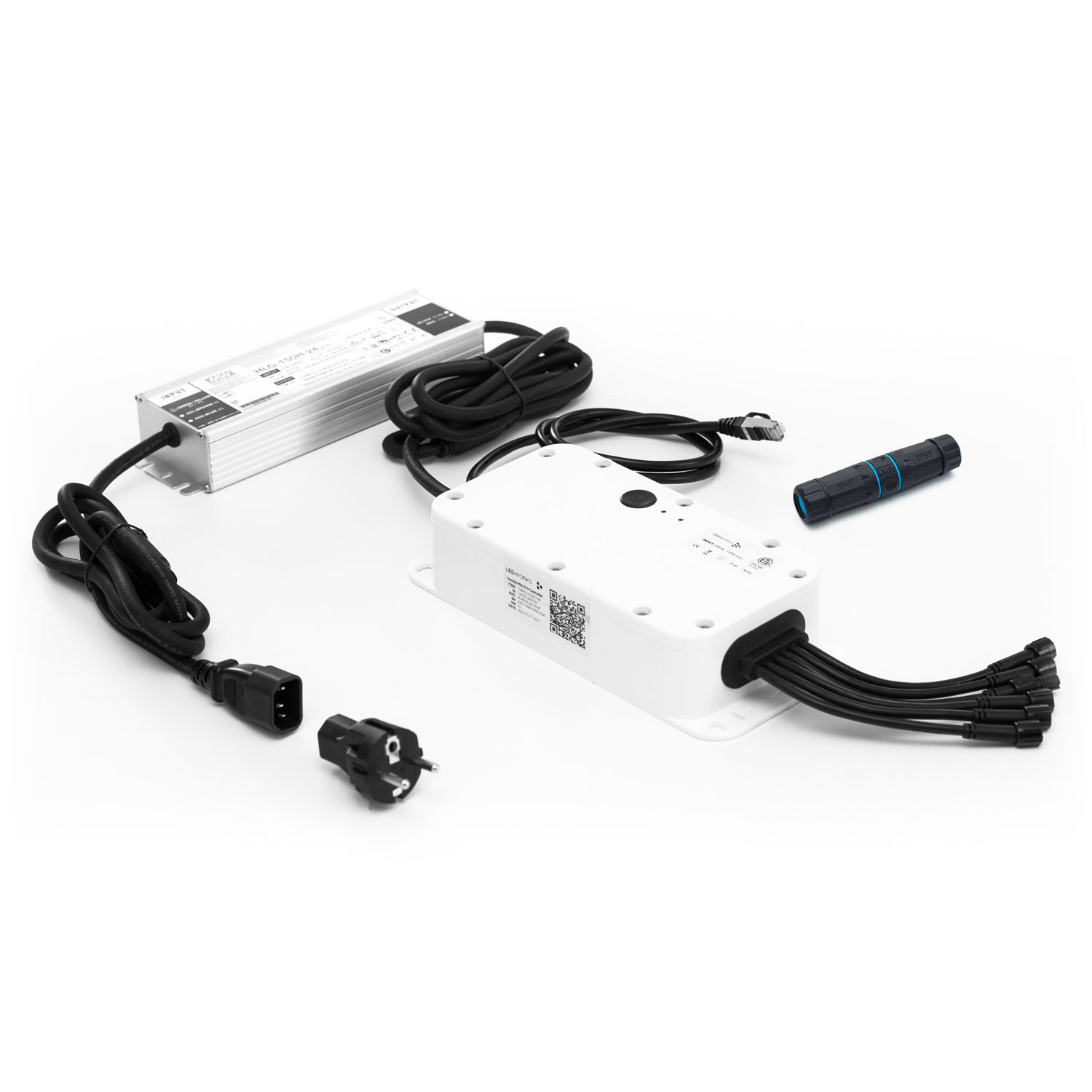 Twinkly Pro, Ethernet Controller und Netzteil 6-Port 2 Twinkly Pro, Ethernet Controller und Netzteil 6-Port 2