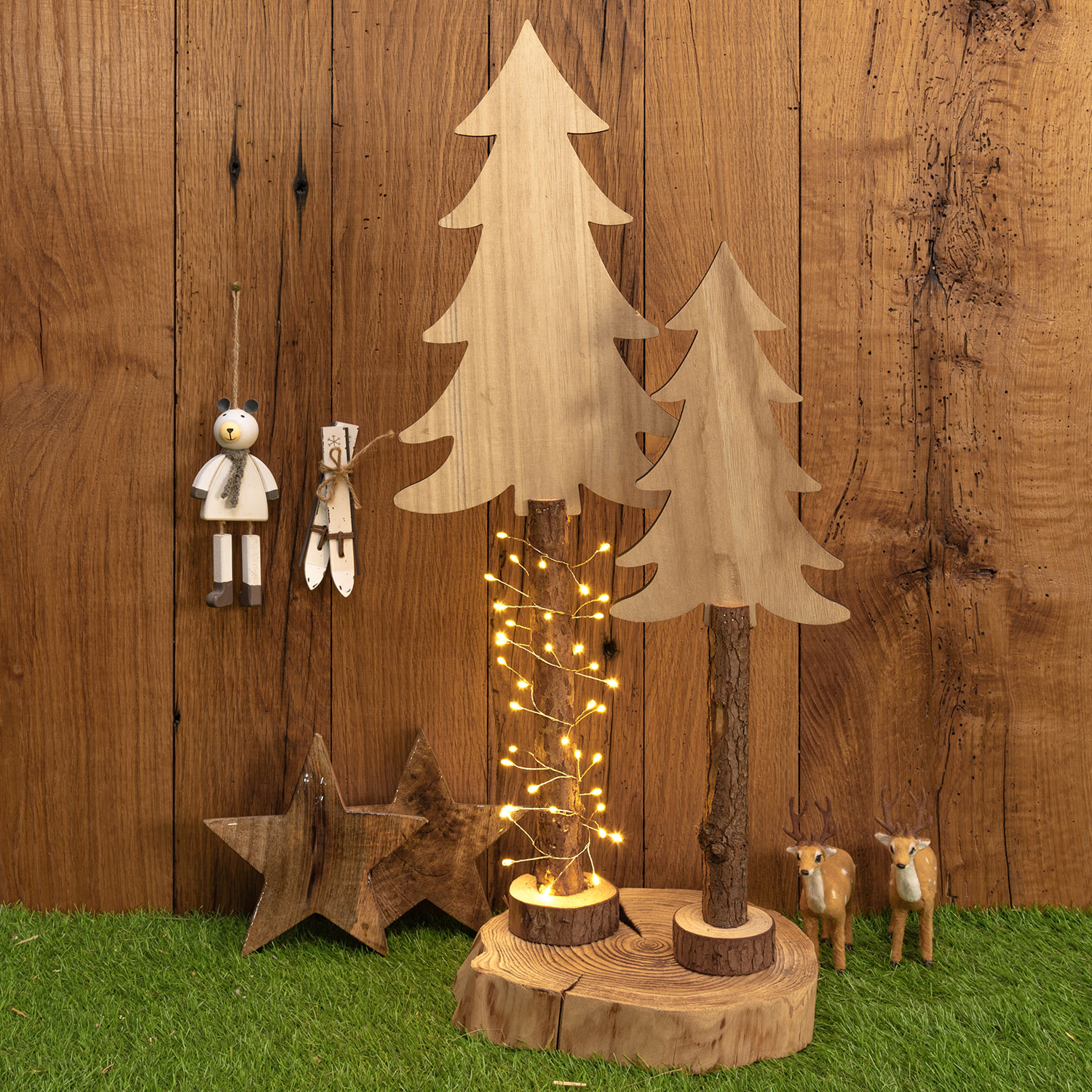 MiniCluster-Lichterkette 0,9 m, 45 MicroLEDs warmweiß 11 MiniCluster-Lichterkette 0,9 m, 45 MicroLEDs warmweiß 11