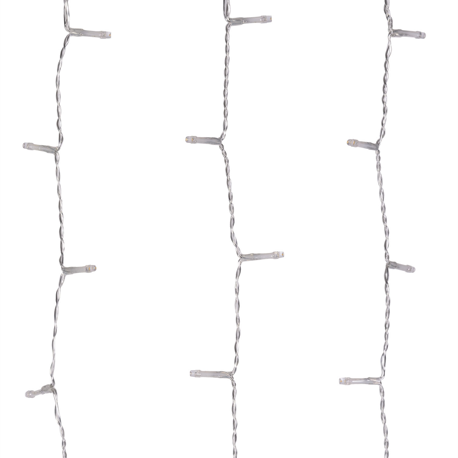 Stalattite Connect+ 2 x h 0,8 m, 140 led bianco caldo, cavo trasparente, prolungabile 6 Stalattite Connect+ 2 x h 0,8 m, 140 led bianco caldo, cavo trasparente, prolungabile 6