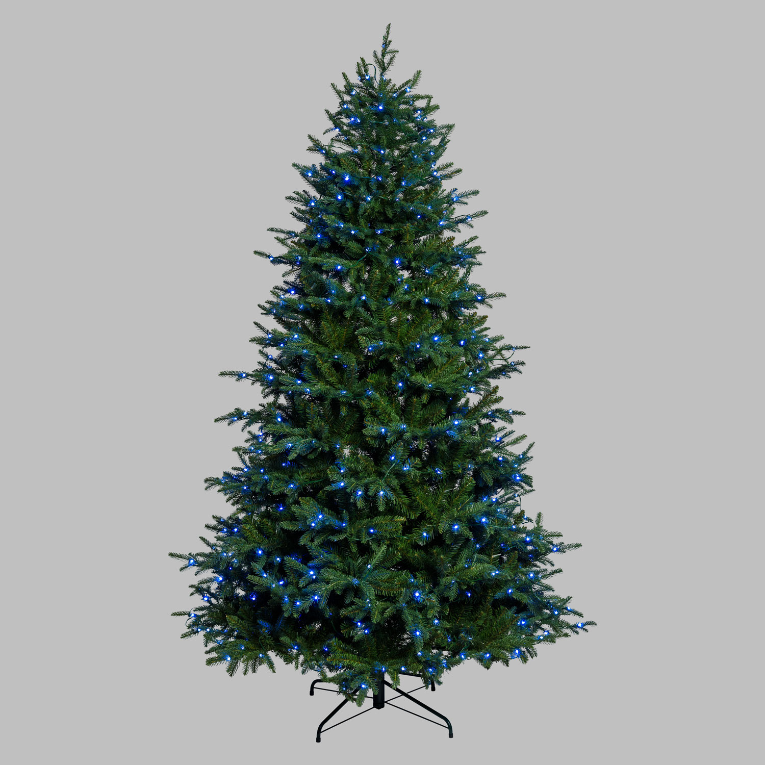 Albero di Natale Fiemme h. 230 cm, gocce di luce pixel led RGB e Bianco Caldo 12 Albero di Natale Fiemme h. 230 cm, gocce di luce pixel led RGB e Bianco Caldo 12