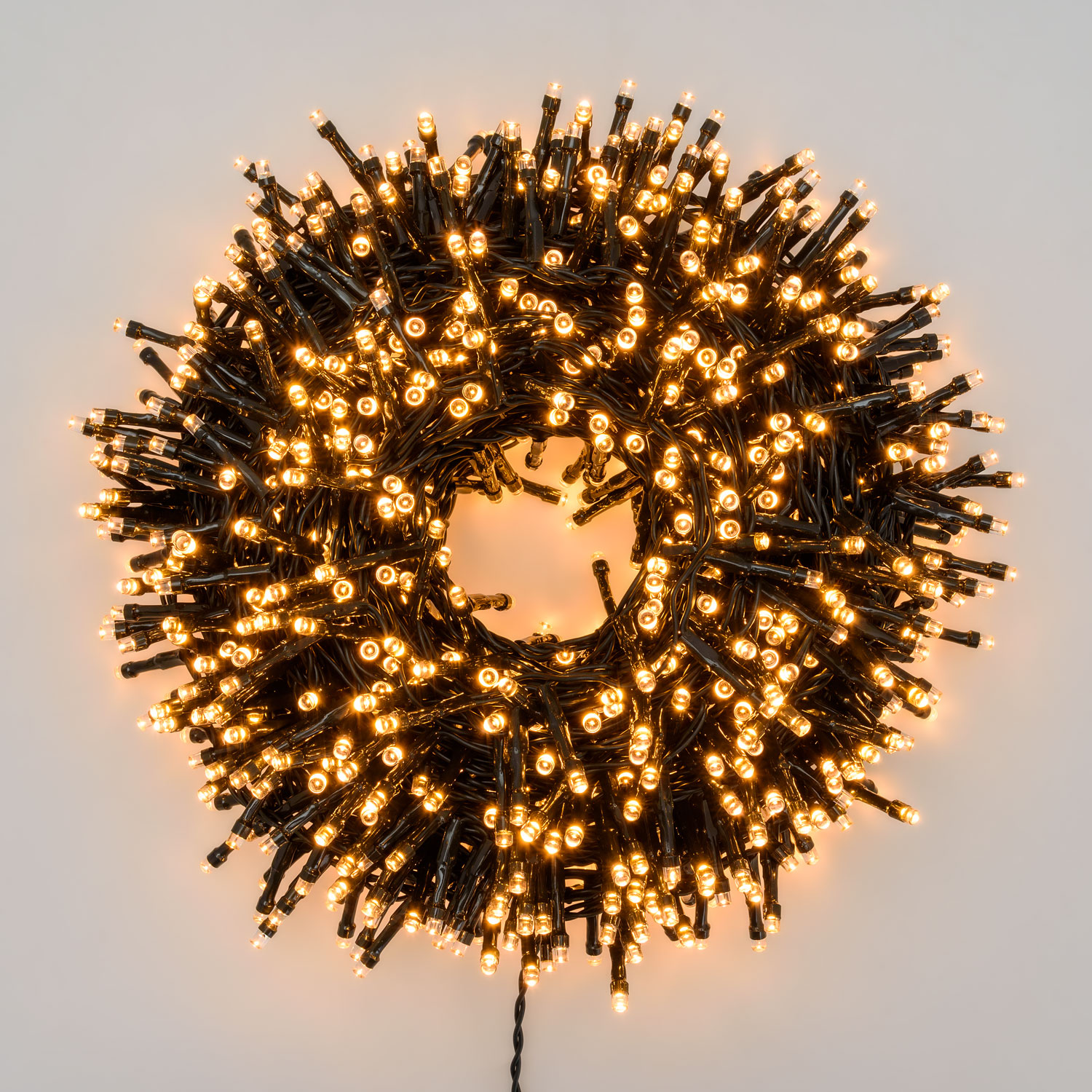 Guirlande Cordon de lumière 20,5 m, 1000 led blanc chaud traditionnel 9 Guirlande Cordon de lumière 20,5 m, 1000 led blanc chaud traditionnel 9