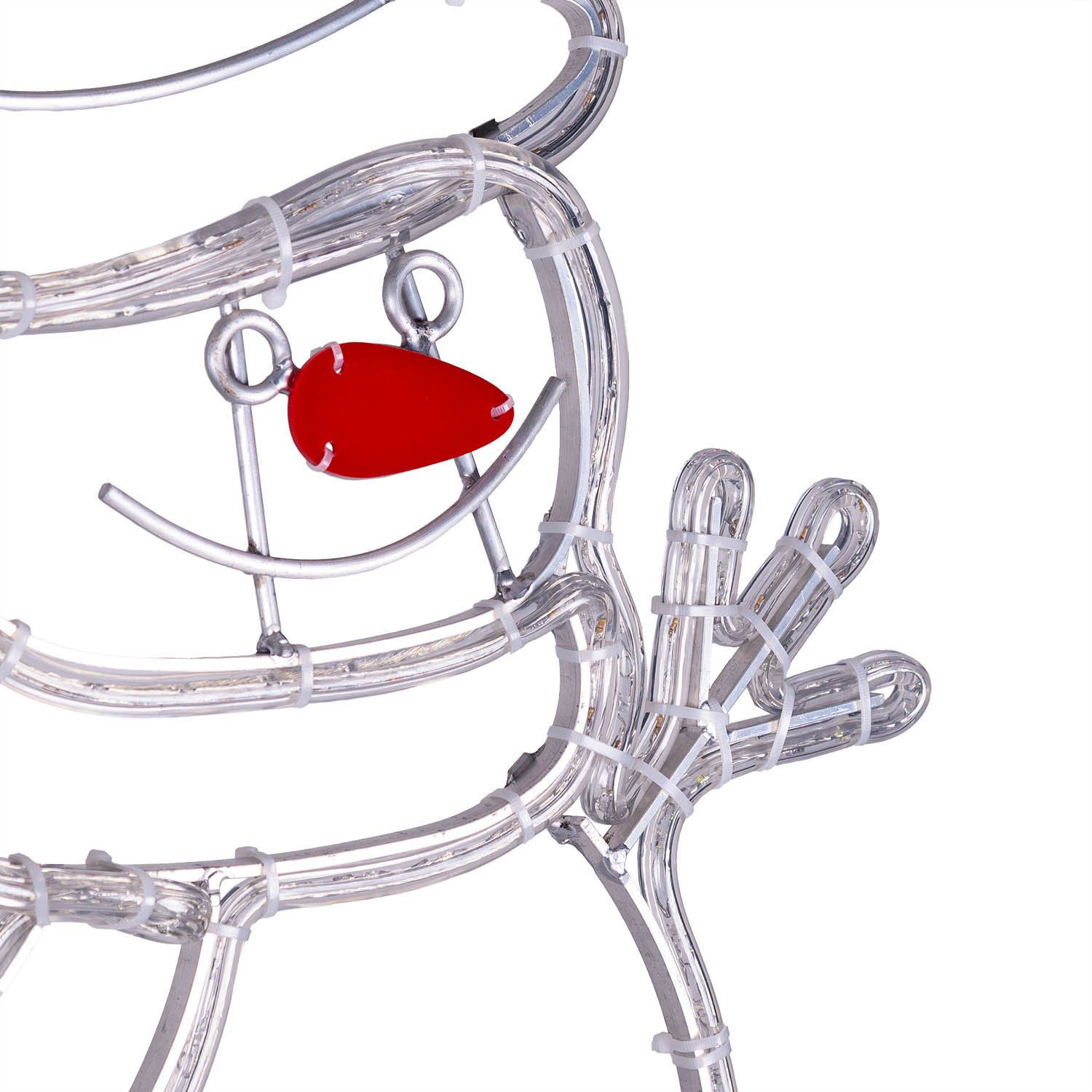 Bonhomme de Neige en tube lumineux, h 65 cm, 150 led blanc froid, rouge et bleu 4 Bonhomme de Neige en tube lumineux, h 65 cm, 150 led blanc froid, rouge et bleu 4