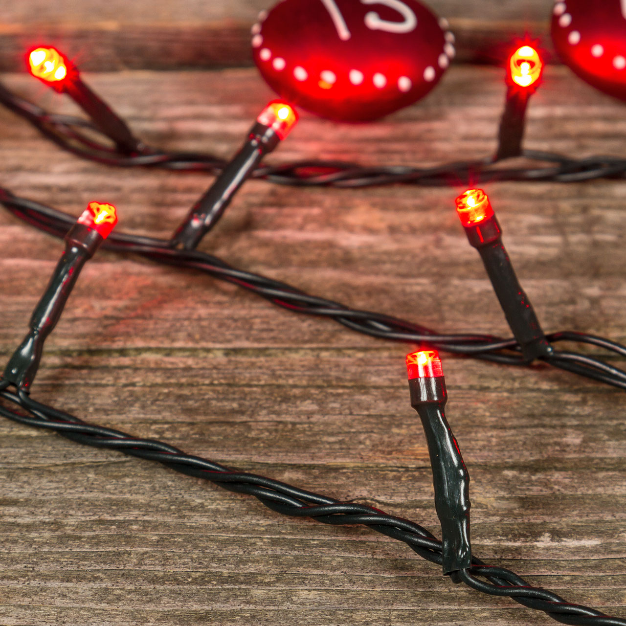 Guirlande 6 m, 80 led rouge 8 Guirlande 6 m, 80 led rouge 8