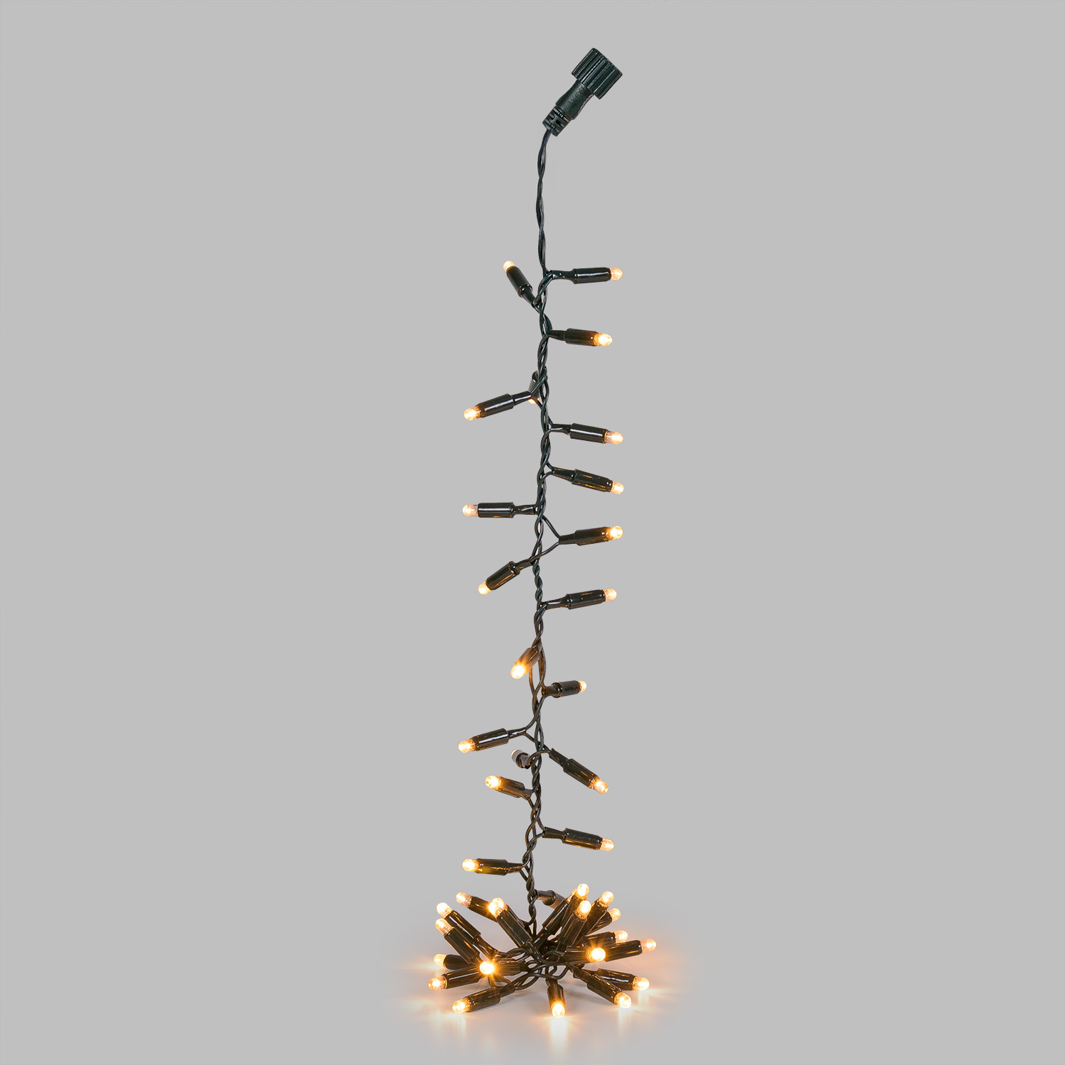 Festón Colgante Connect ProLine 36V, 0,8 m, 40 maxiled blanco cálido, cable verde