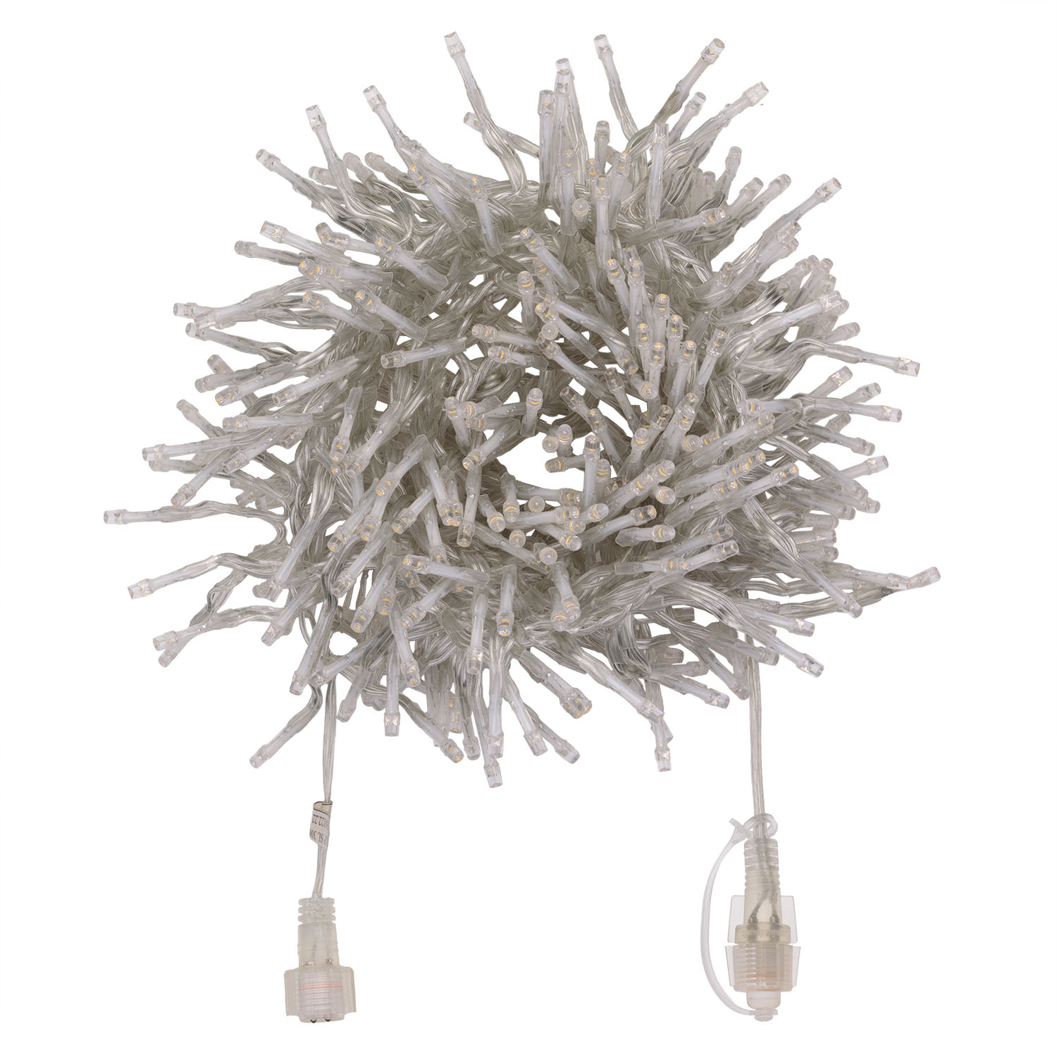 5m Warm White Connect+ Cluster Lights, 500 LEDs, transparent cable, connectable 2 5m Warm White Connect+ Cluster Lights, 500 LEDs, transparent cable, connectable 2