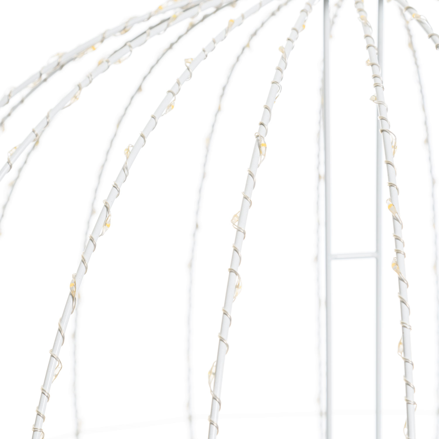 Esfera blanca 3D plegable, Ø 54 cm, microled blanco cálido y frío, uso interior 6 Esfera blanca 3D plegable, Ø 54 cm, microled blanco cálido y frío, uso interior 6