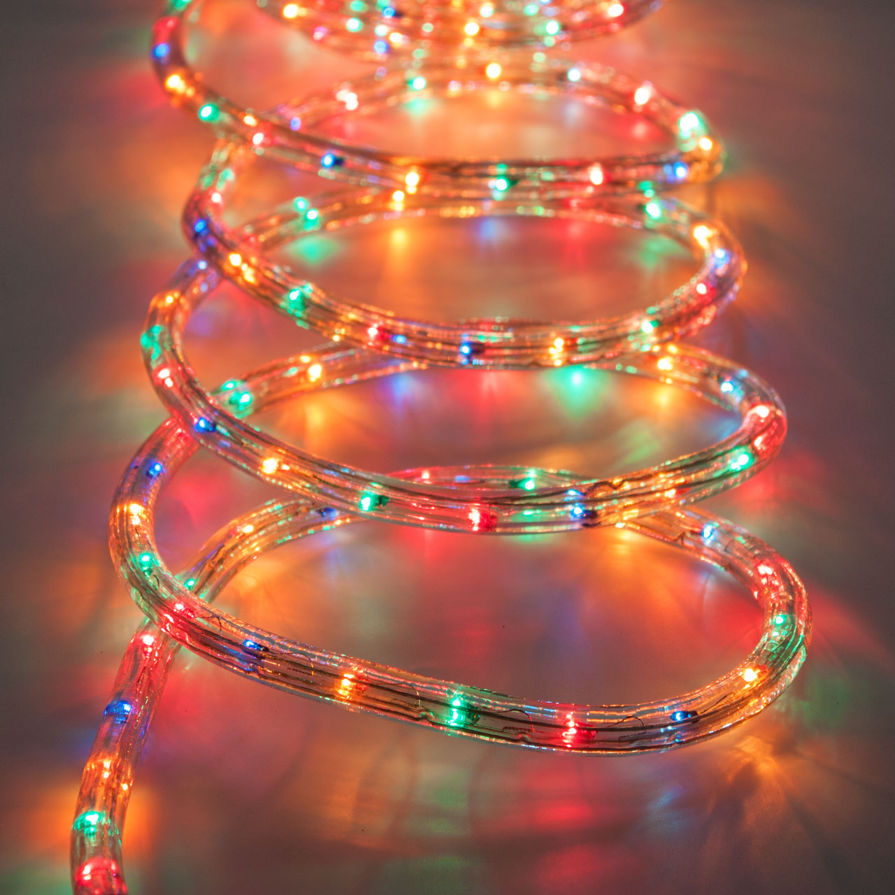 Glühlampen-Lichtschlauch 5 m, multicolor 7 Glühlampen-Lichtschlauch 5 m, multicolor 7