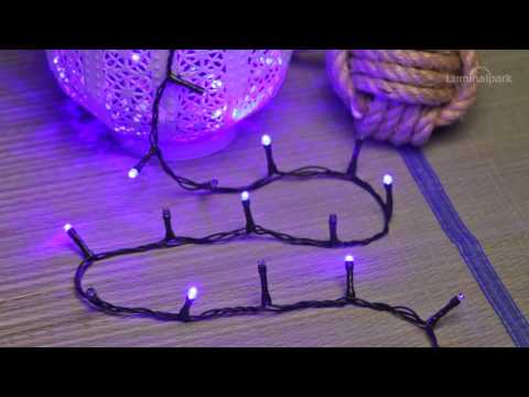 Lichterkette 19,5 m, 320 LEDs blau 2 Lichterkette 19,5 m, 320 LEDs blau 2