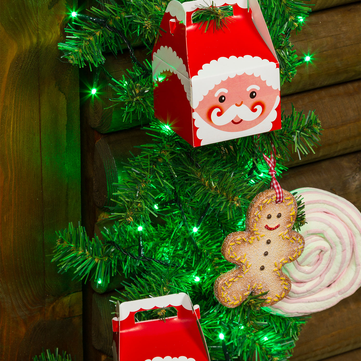 Guirlande 25,7 m, 360 miniled vert, câble vert 5 Guirlande 25,7 m, 360 miniled vert, câble vert 5