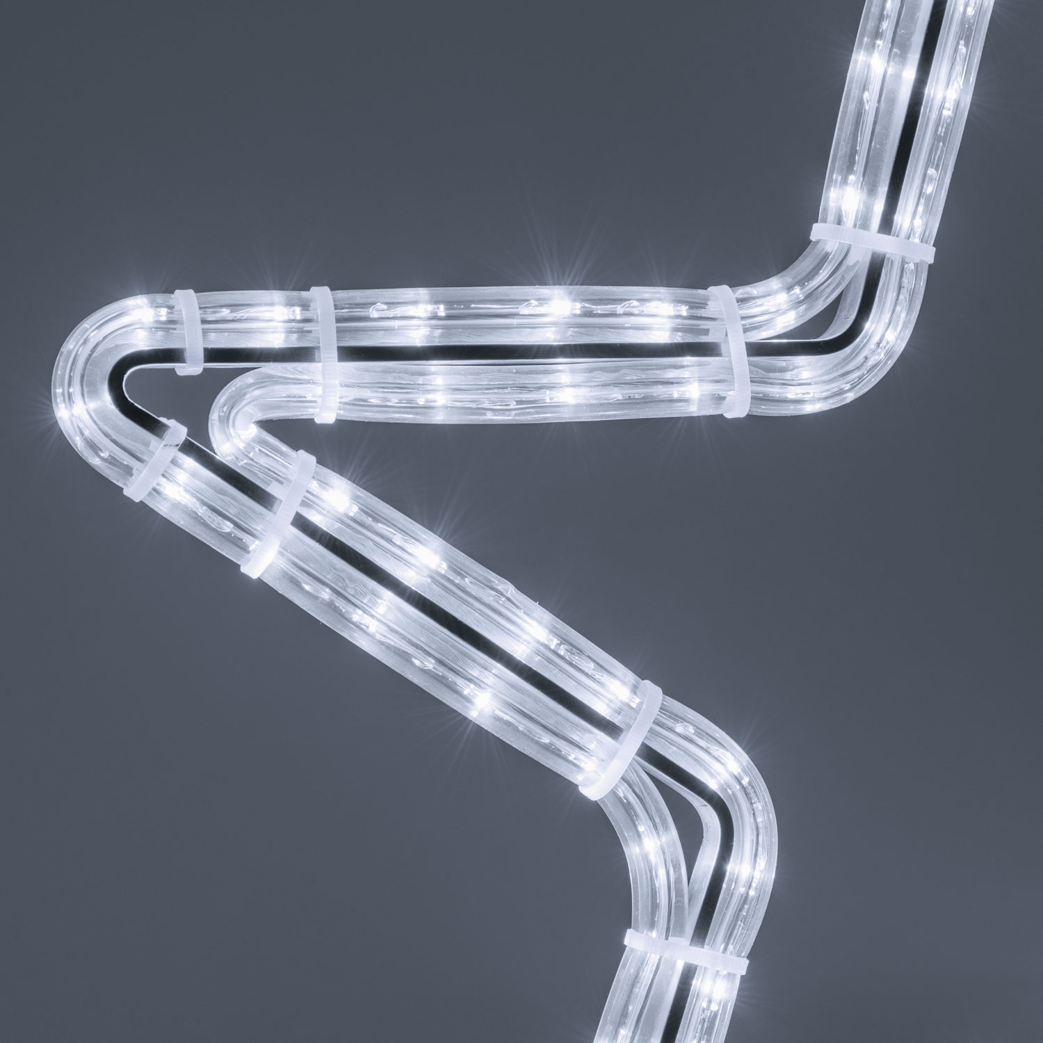 Stella in tubo luminoso, 47 x 45 cm, 116 led bianco freddo 4 Stella in tubo luminoso, 47 x 45 cm, 116 led bianco freddo 4