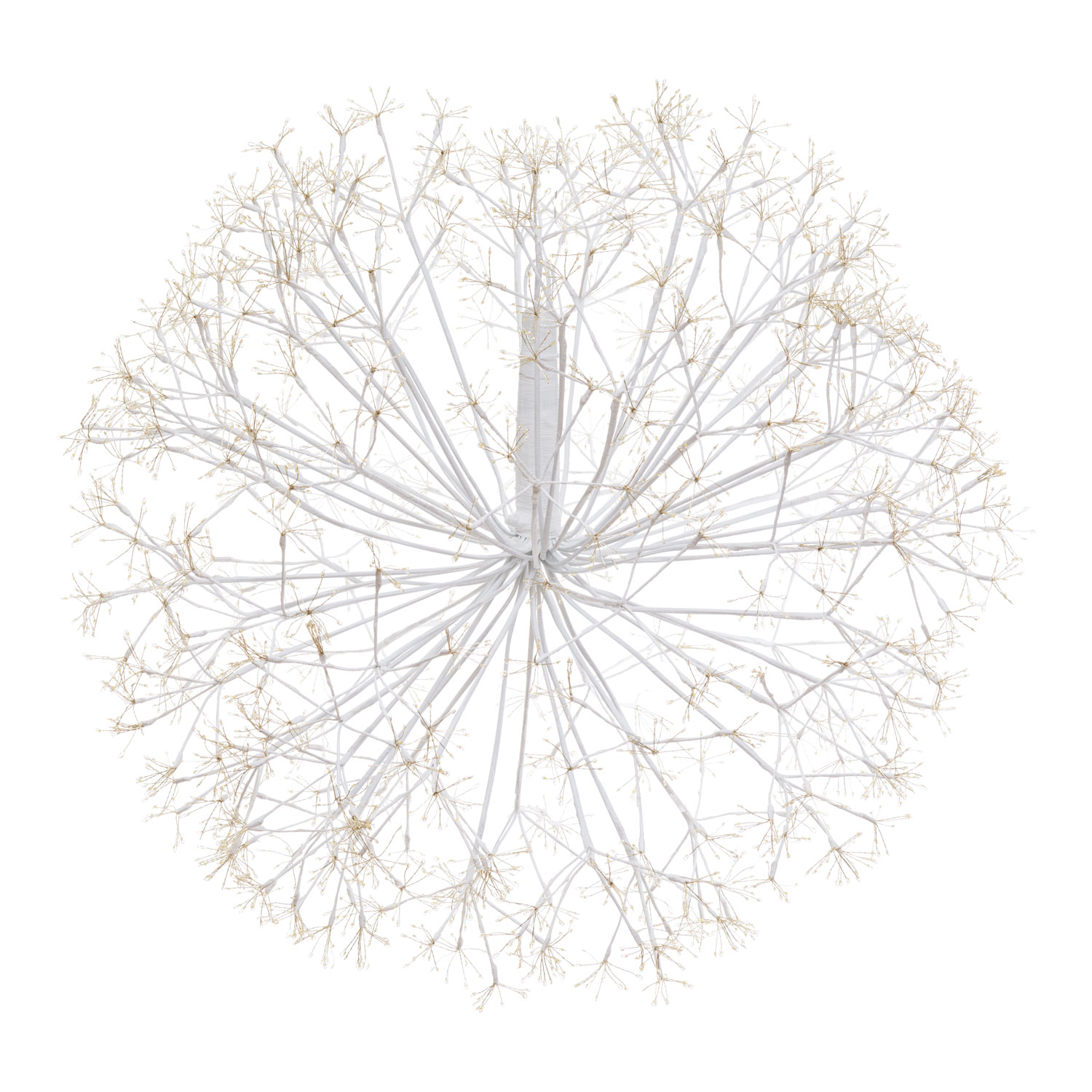 RICCO Sphere with White Branches, Ø 1 m, 3780 Warm White MicroLEDs, Indoor Use 7 RICCO Sphere with White Branches, Ø 1 m, 3780 Warm White MicroLEDs, Indoor Use 7