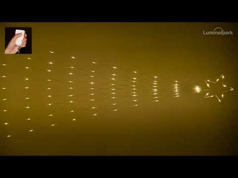 Magic Tree with Comet, h. 3 m, 290 extra warm white Light Drops 2 Magic Tree with Comet, h. 3 m, 290 extra warm white Light Drops 2