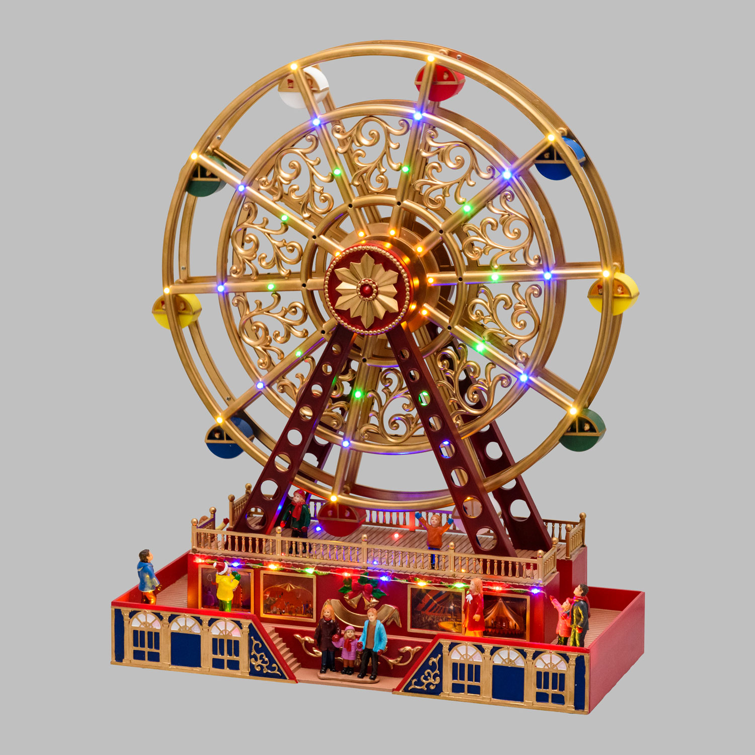 Rotating Ferris Wheel Village, h 48 cm, a Christmas melody 7 Rotating Ferris Wheel Village, h 48 cm, a Christmas melody 7