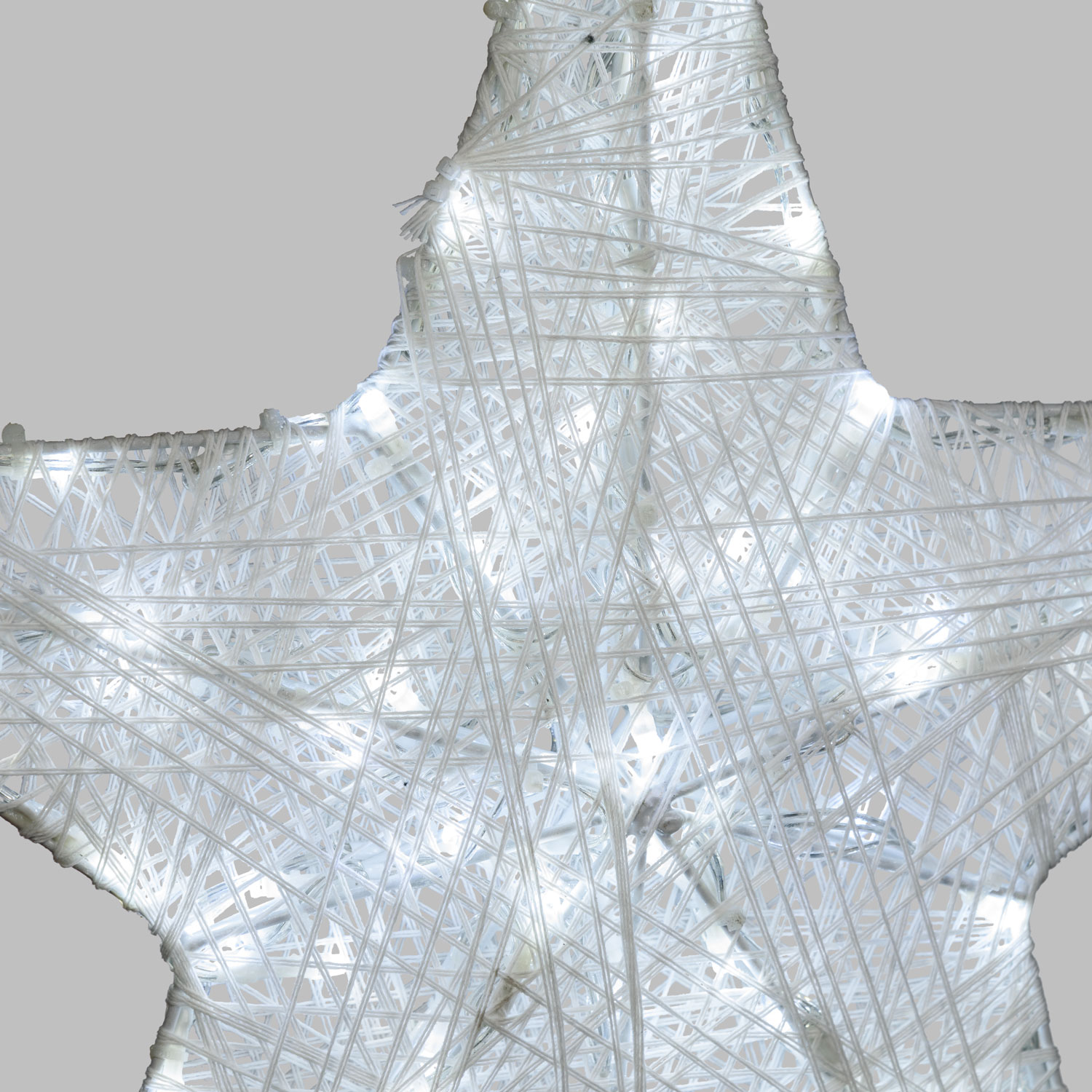 Estrella blanca 3D Ø 45 cm, Dual Color led blanco cálido y frío 14 Estrella blanca 3D Ø 45 cm, Dual Color led blanco cálido y frío 14