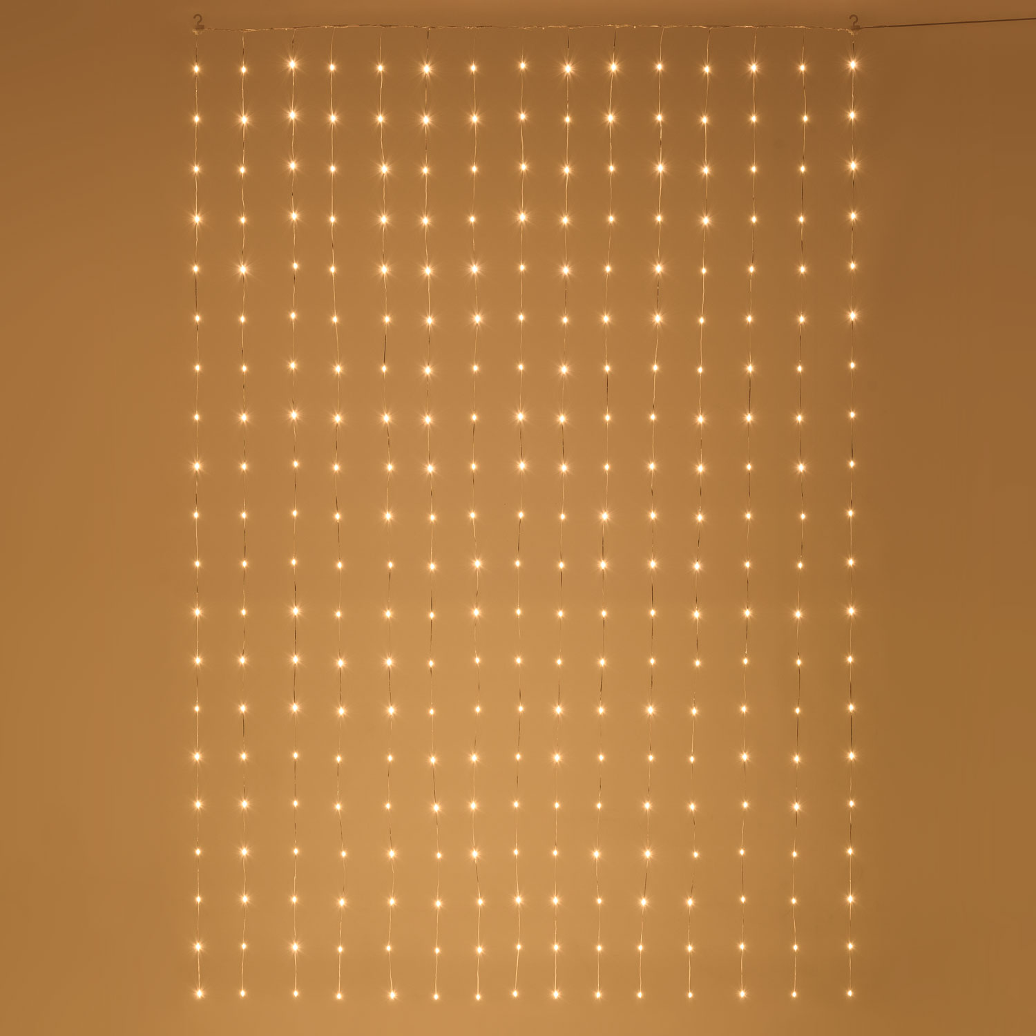 Lichtervorhang MicroLED PRO 1,5 x h 2 m, 300 Micro LEDs extra warmweiß, erweiterbar 3 Lichtervorhang MicroLED PRO 1,5 x h 2 m, 300 Micro LEDs extra warmweiß, erweiterbar 3