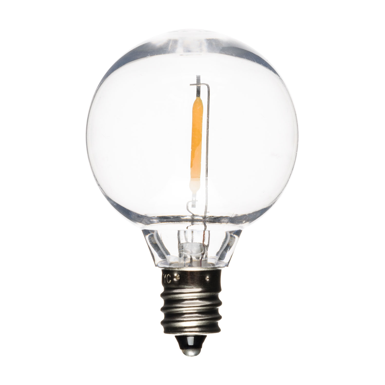 Catena Party light 16 m, 40 lampadine trasparenti Ø 40 mm, led bianco caldo, prolungabile 4 Catena Party light 16 m, 40 lampadine trasparenti Ø 40 mm, led bianco caldo, prolungabile 4
