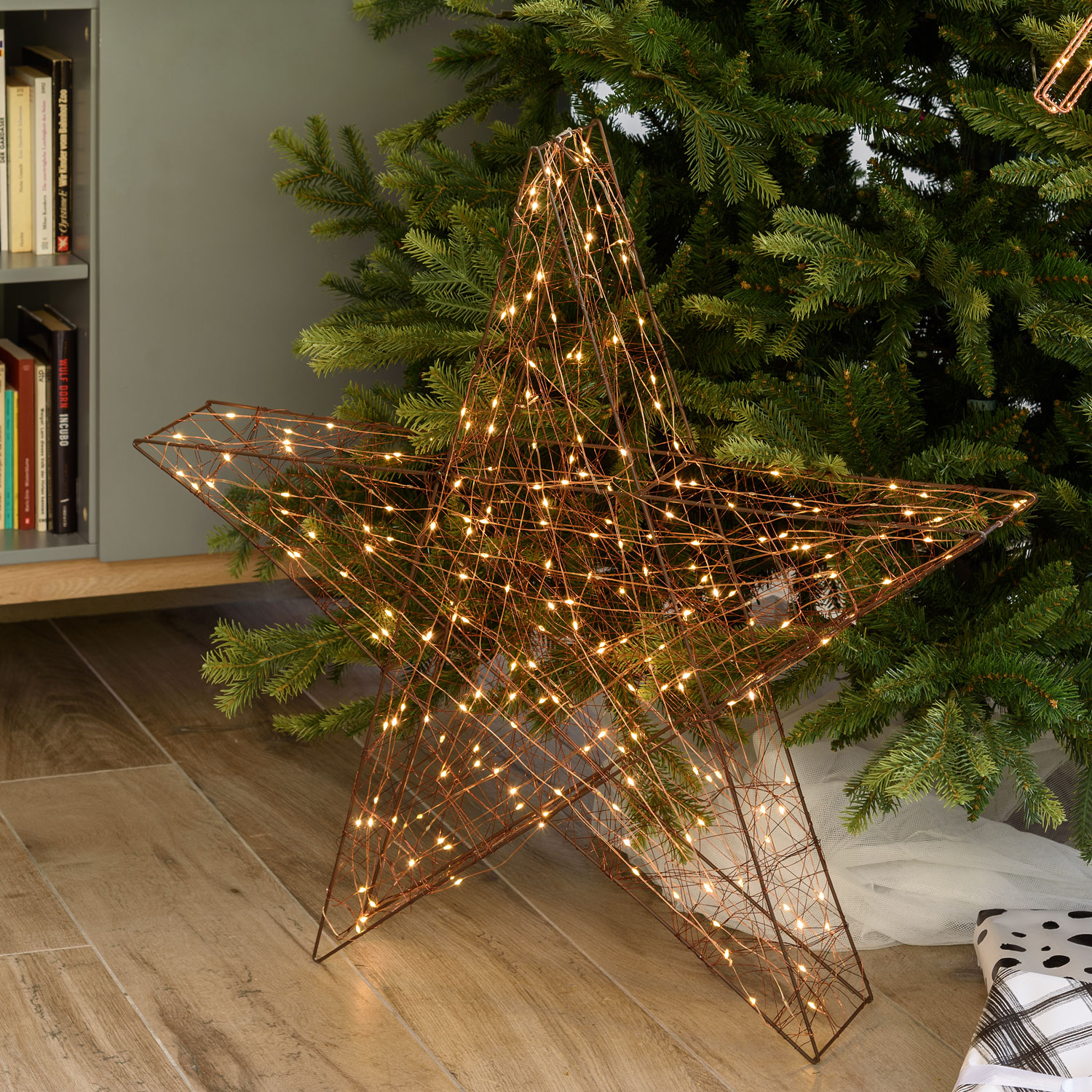 Estrella Led con destellos Ø 80cm 5 Estrella Led con destellos Ø 80cm 5