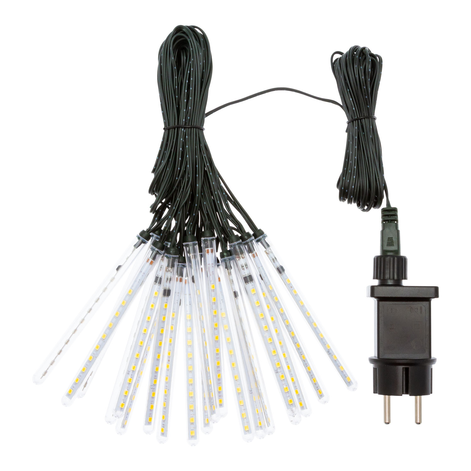 Lichterkette 20 MiniRöhren, 200 LEDs warmweiß 8 Lichterkette 20 MiniRöhren, 200 LEDs warmweiß 8