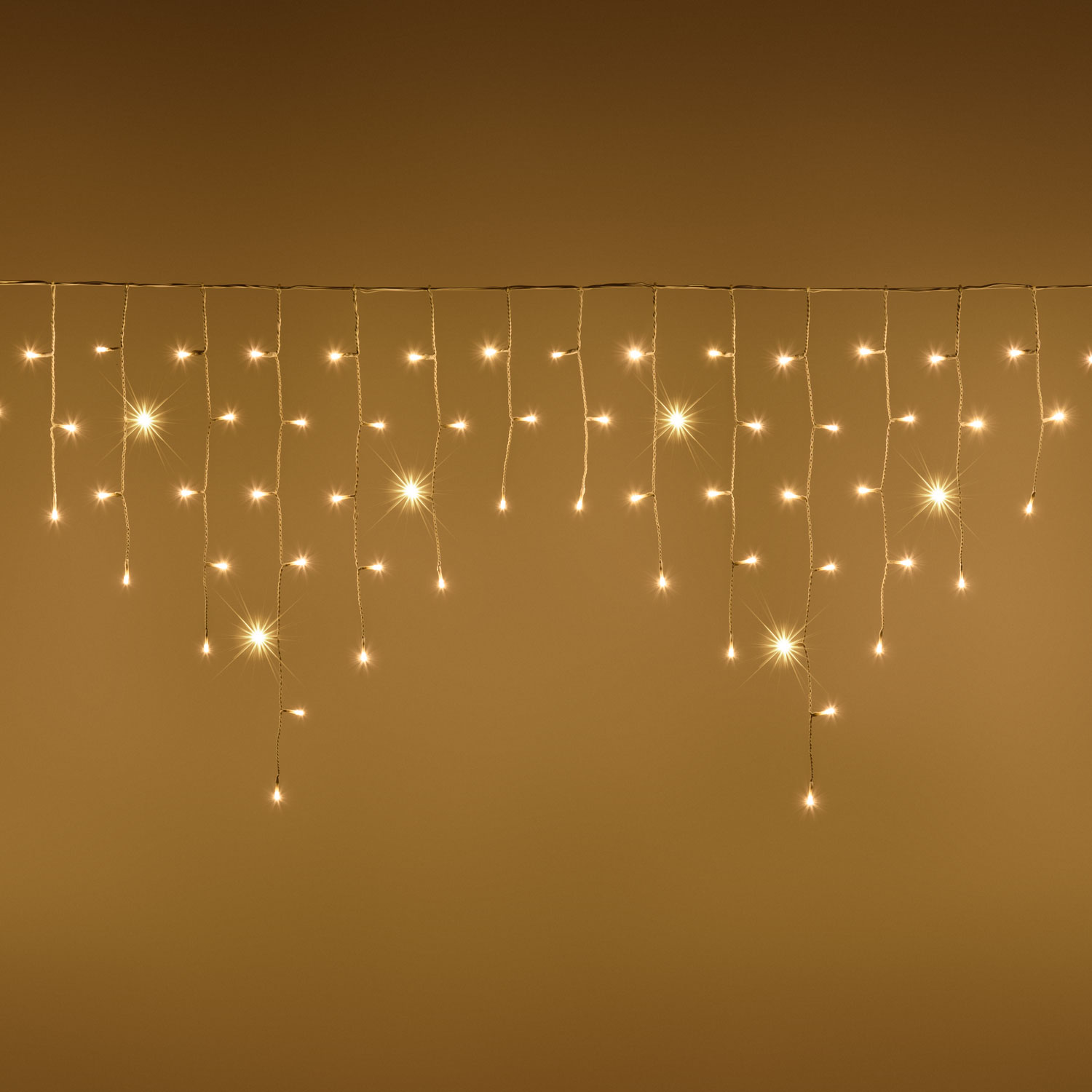 Eisregen-Lichterkette 4,2 x h 0,7 m, 186 LEDs warmweiß 3 Eisregen-Lichterkette 4,2 x h 0,7 m, 186 LEDs warmweiß 3