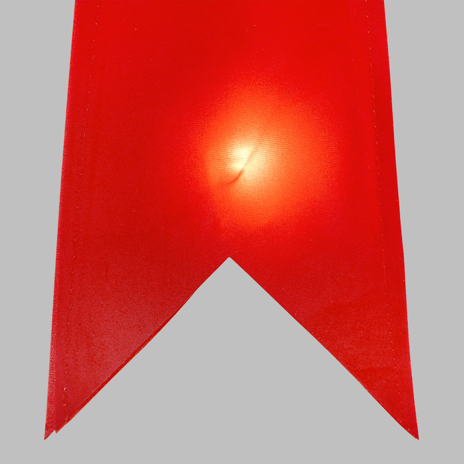 Red Velvet Bow, h 60 cm, 24 Warm White MicroLEDs 5