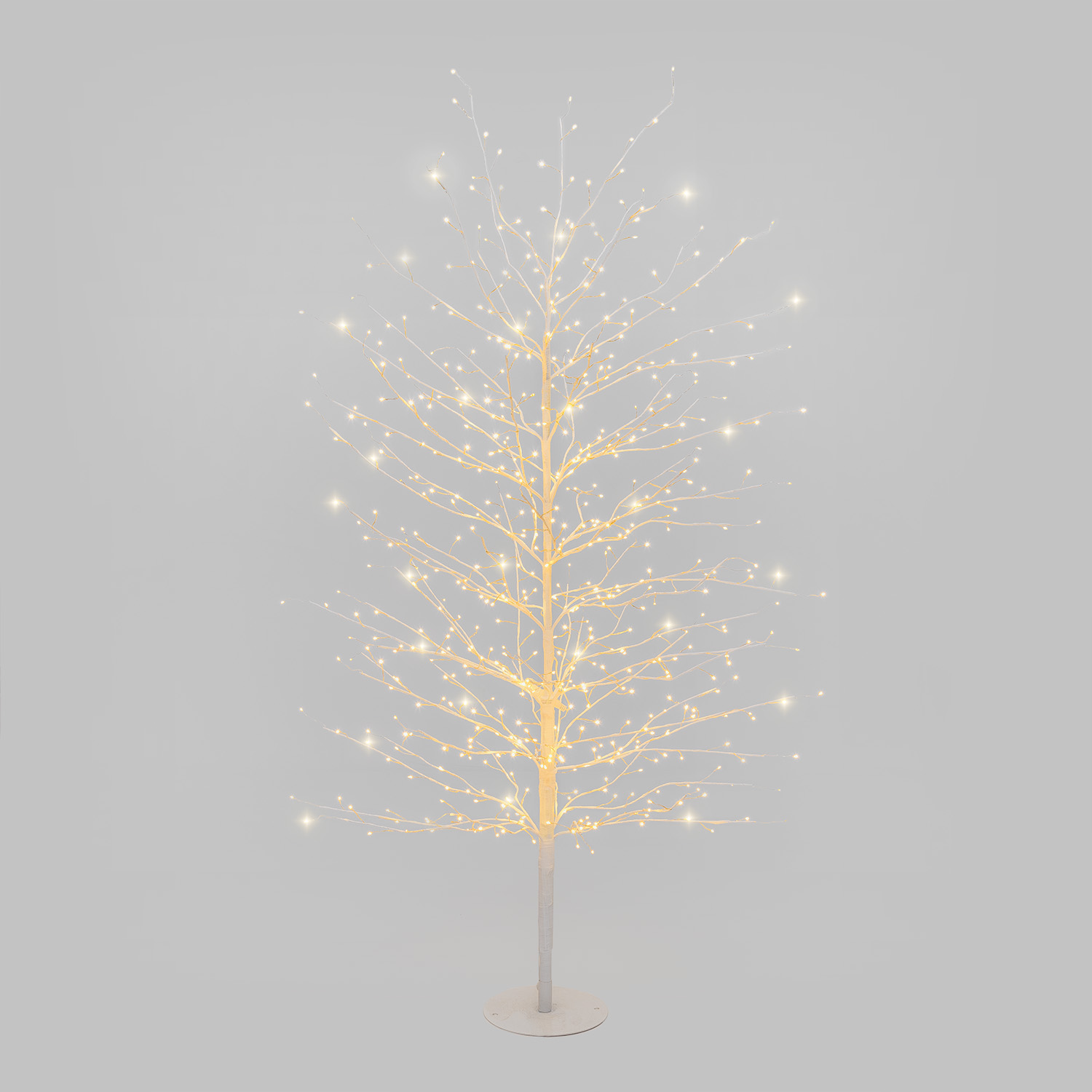Rama Árbol luminoso Tilo blanco h 1,5 m, 640 microled blanco cálido, uso interior 5