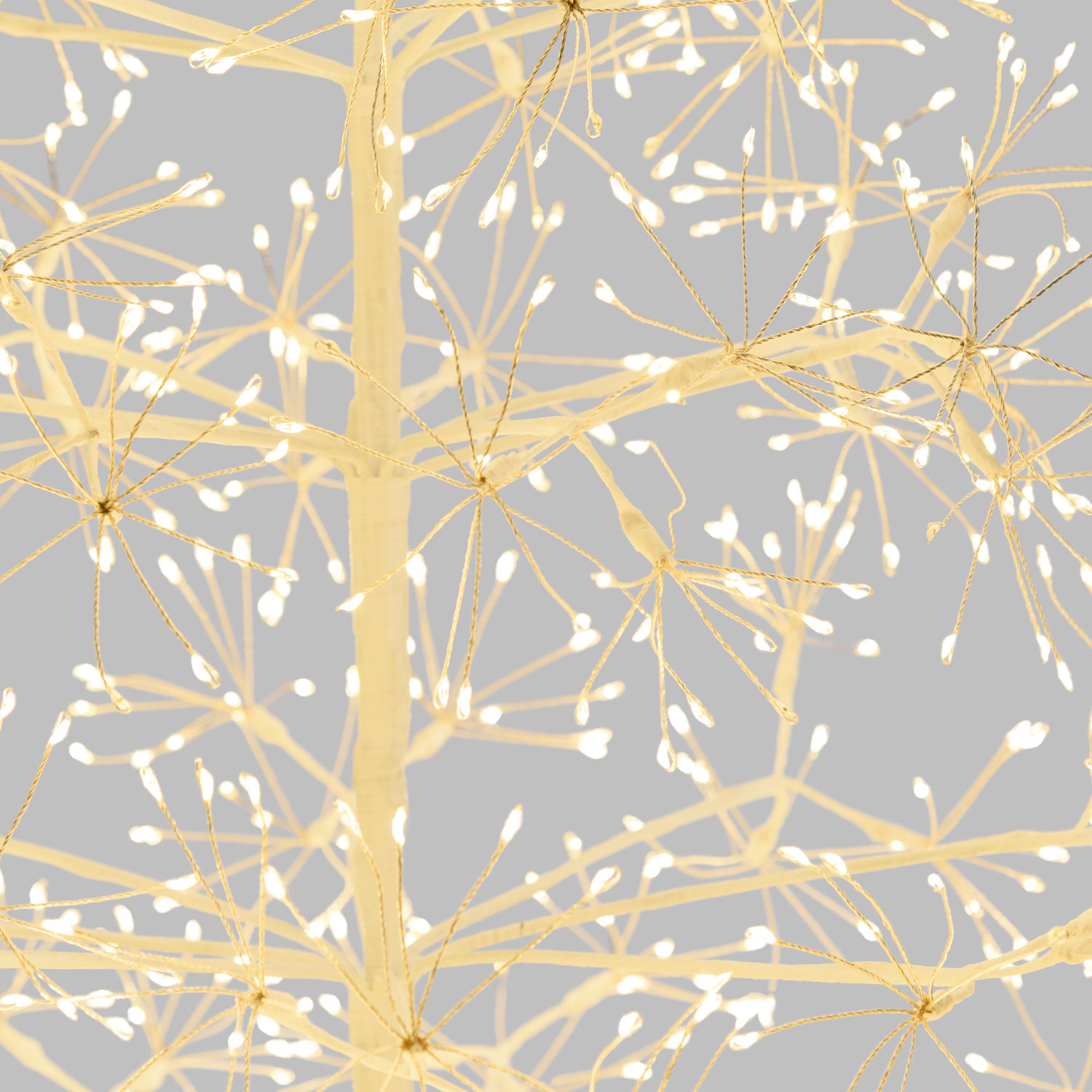 Weißer Baum RICCO, H 2,1 m, 3000 warmweiße Micro-LEDs, Innenbereich 5 Weißer Baum RICCO, H 2,1 m, 3000 warmweiße Micro-LEDs, Innenbereich 5