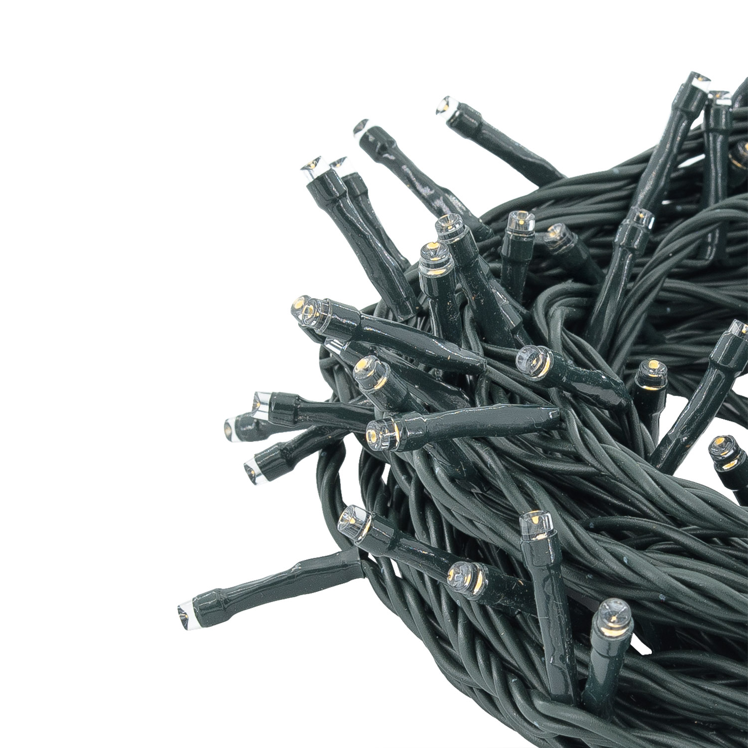 Catena Connect+ 12 m, 120 led bianco caldo, cavo verde, prolungabile 5 Catena Connect+ 12 m, 120 led bianco caldo, cavo verde, prolungabile 5