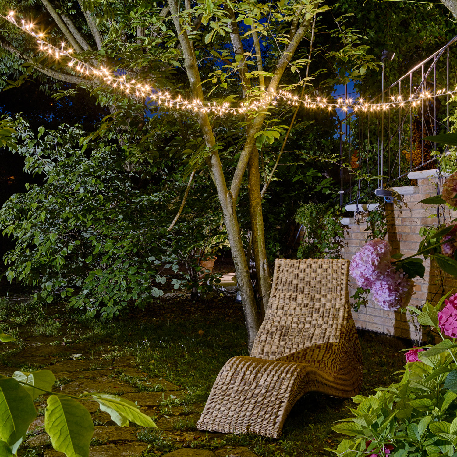 Guirlande MiniCluster 30,5 m, 1500 leds blanc chaud 10 Guirlande MiniCluster 30,5 m, 1500 leds blanc chaud 10