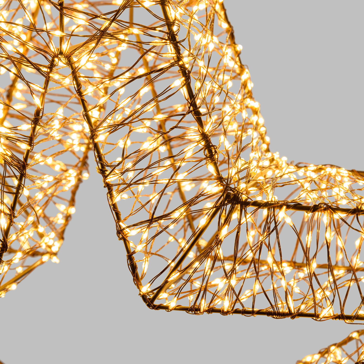 Étoile 3D, Ø 75 cm, 3500 Micro led blanc chaud et blanc froid, intérieur 5 Étoile 3D, Ø 75 cm, 3500 Micro led blanc chaud et blanc froid, intérieur 5