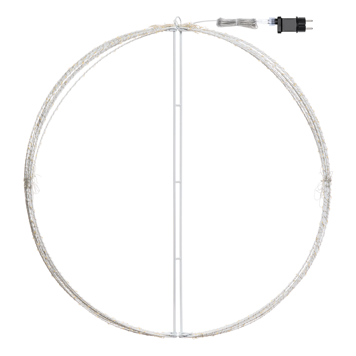 Ø 74 cm, Foldable White 3D Sphere, Warm White and White MicroEDs, for indoor use 8 Ø 74 cm, Foldable White 3D Sphere, Warm White and White MicroEDs, for indoor use 8