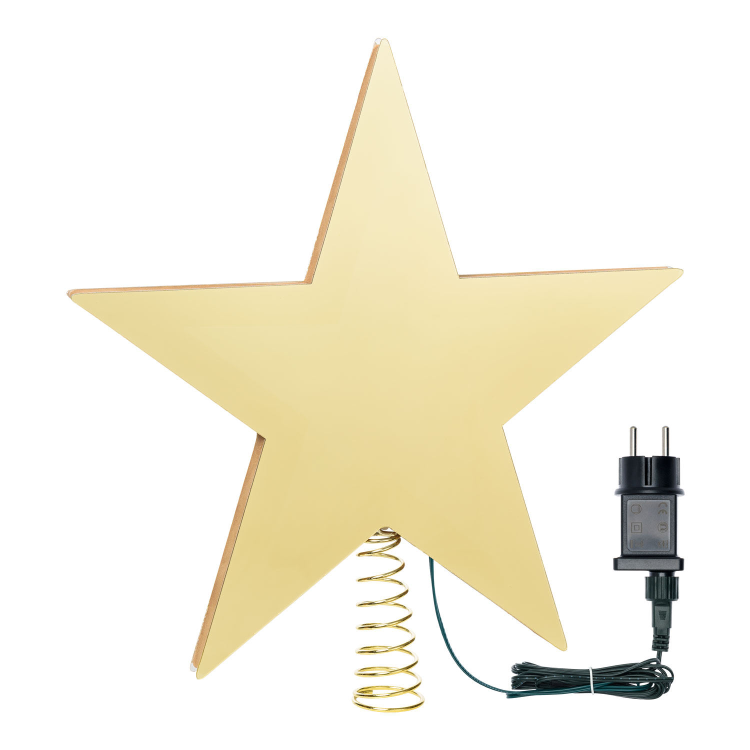 Cimier étoile Ø 25 cm, led blanc chaud traditionnel 4 Cimier étoile Ø 25 cm, led blanc chaud traditionnel 4