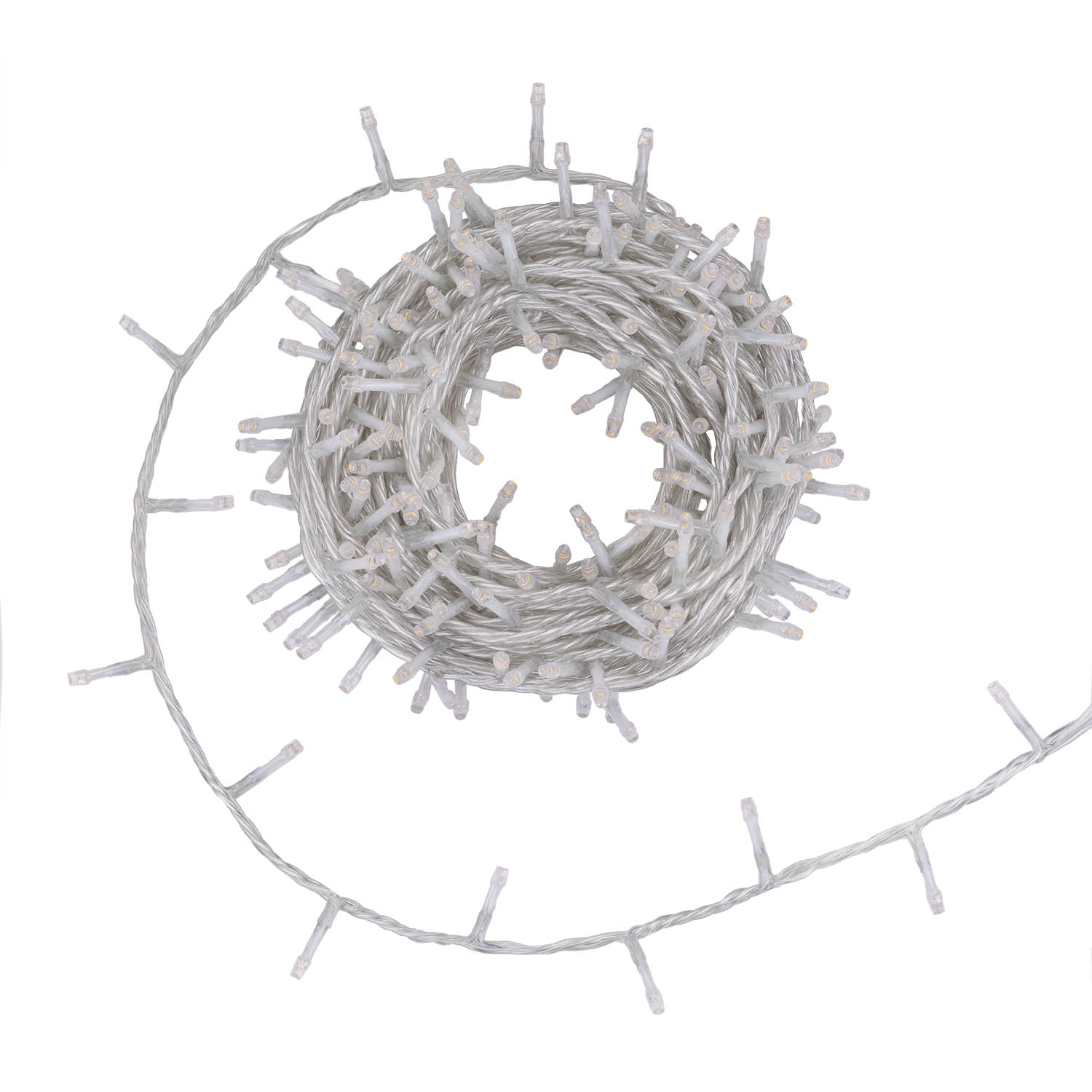 Guirlande Connect+ 25 m, 500 led blanc chaud, câble transparent, prolongeable 2 Guirlande Connect+ 25 m, 500 led blanc chaud, câble transparent, prolongeable 2