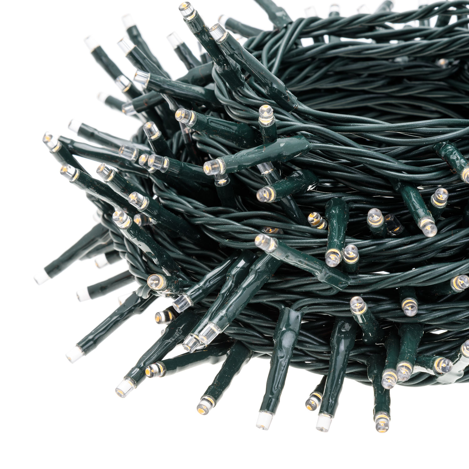 Smart Connect Lichterkette, 10 m, 200 MiniLEDs extra warmweiß, grünes Kabel 5 Smart Connect Lichterkette, 10 m, 200 MiniLEDs extra warmweiß, grünes Kabel 5