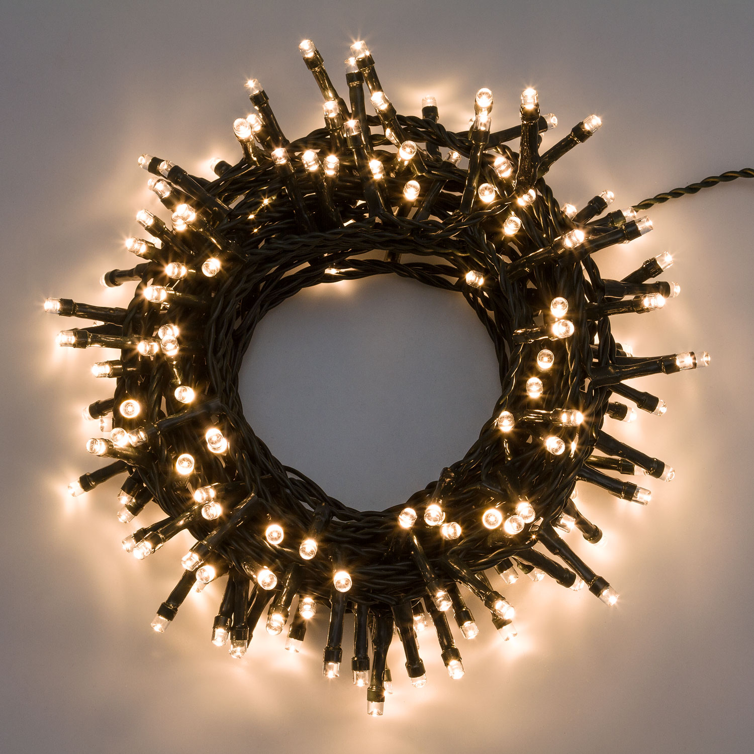 Catena 4,8 m, 120 led bianco caldo, cavo verde 5 Catena 4,8 m, 120 led bianco caldo, cavo verde 5