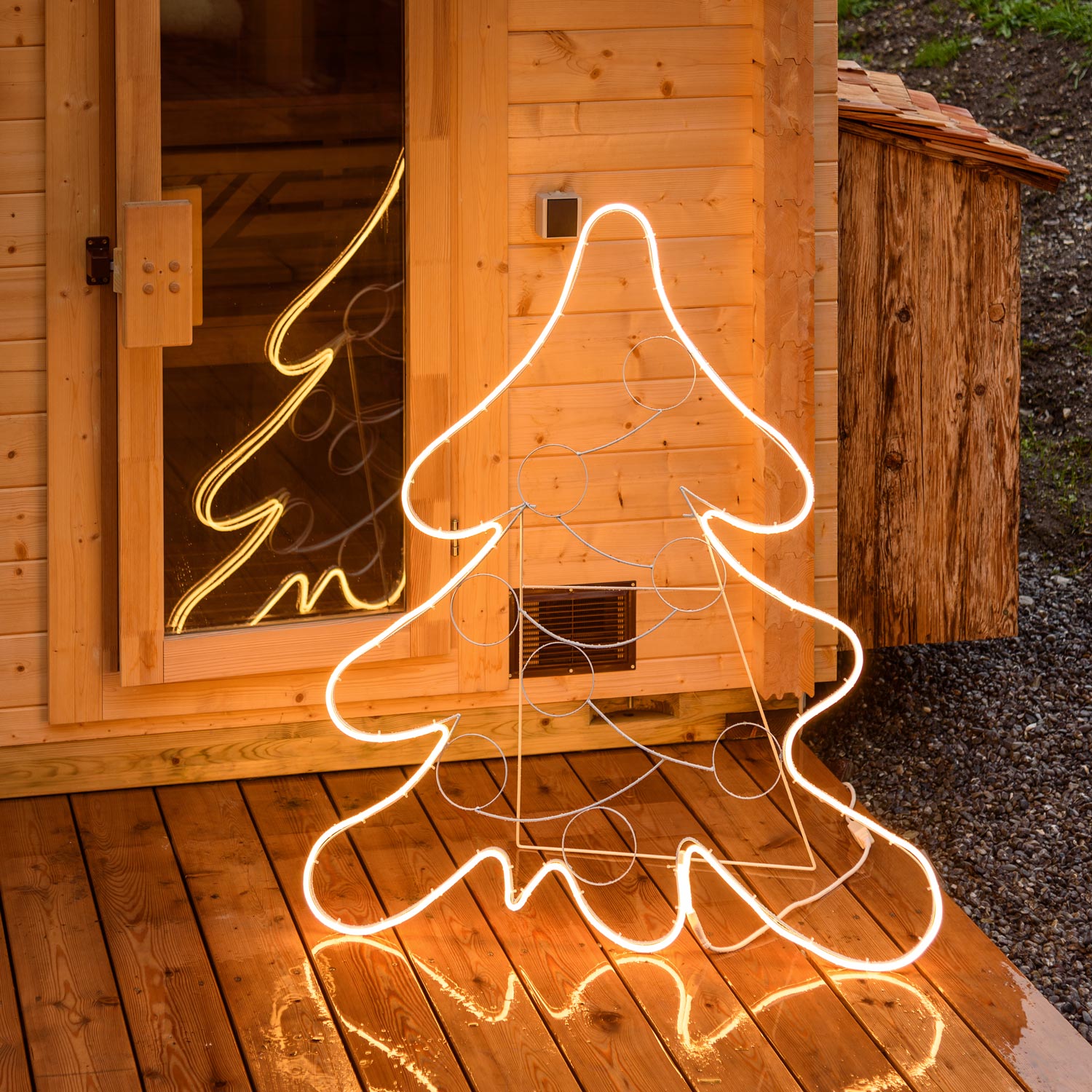 Lichtschlauch-Tannenbaum mit Neon-Effekt 1 Lichtschlauch-Tannenbaum mit Neon-Effekt 1