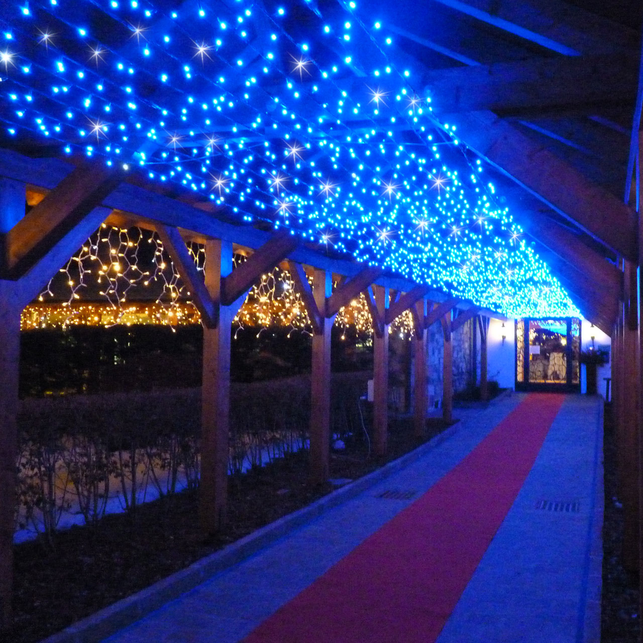10m 200 Blue and White Maxiled Flashled Connectable String Lights, IP67 6 10m 200 Blue and White Maxiled Flashled Connectable String Lights, IP67 6