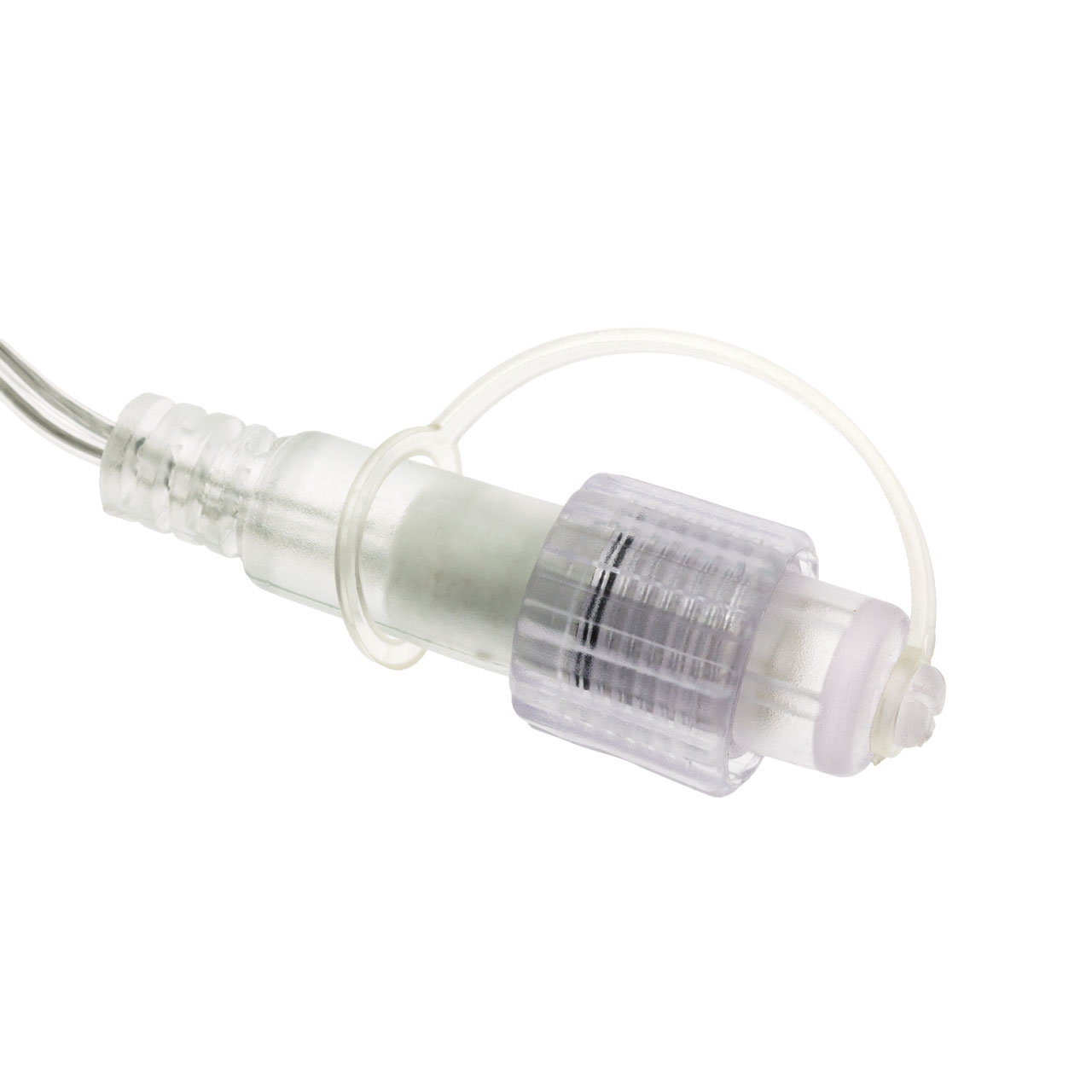 Curtain Light 2 x h 1 m, 84 Warm White and Cold White MaxiLEDs, transparent cable, extendable 7