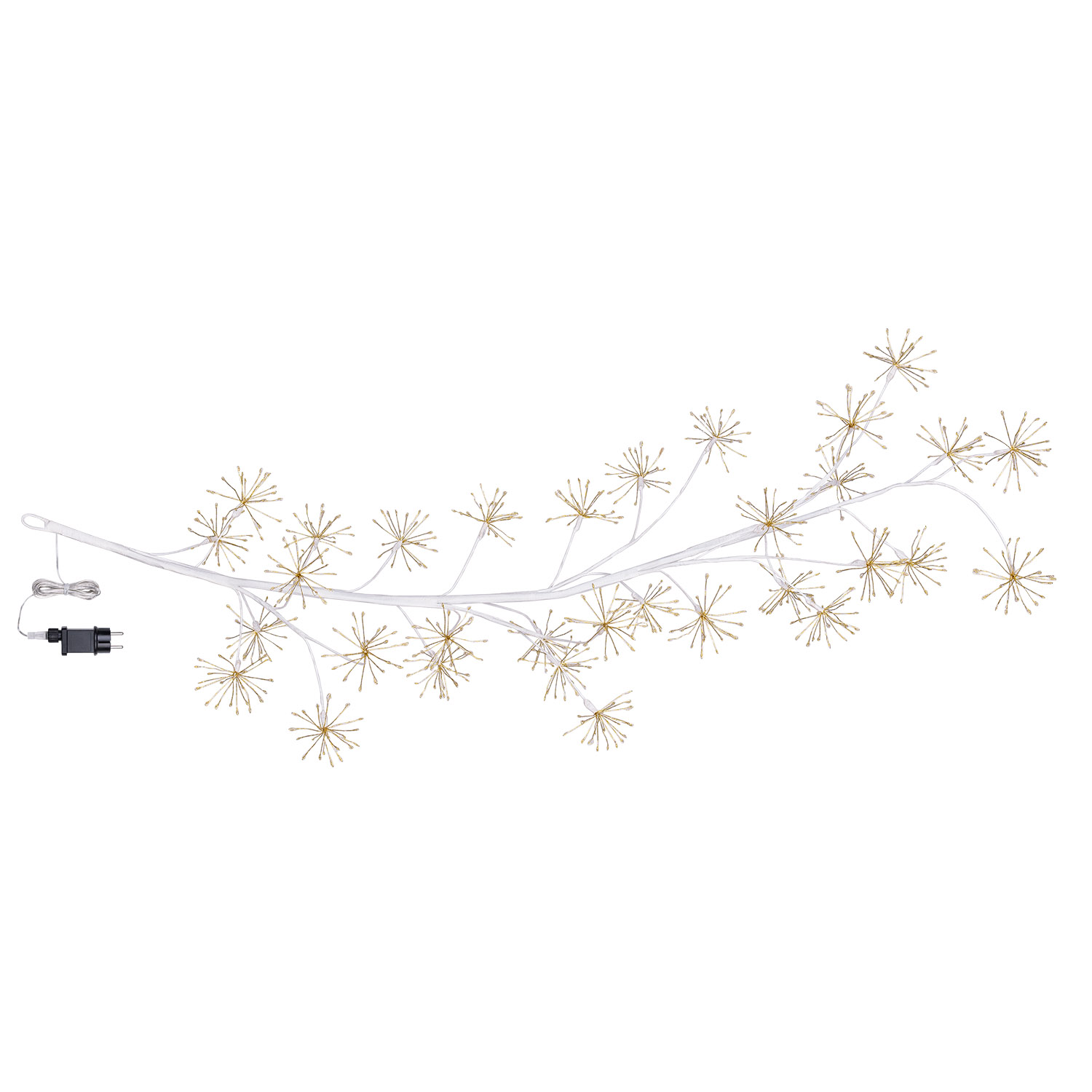 White RICCO Branch 1.5 m, 480 warm white microled, indoor 4