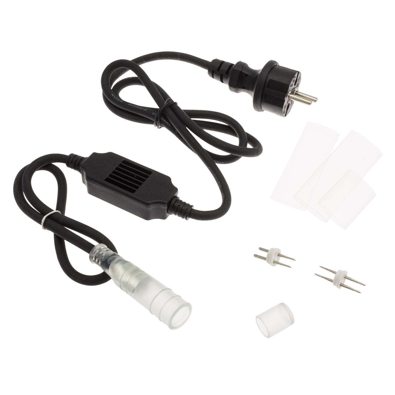Kit d'accessoires pour tube lumineux à led de 13 mm Kit d'accessoires pour tube lumineux à led de 13 mm
