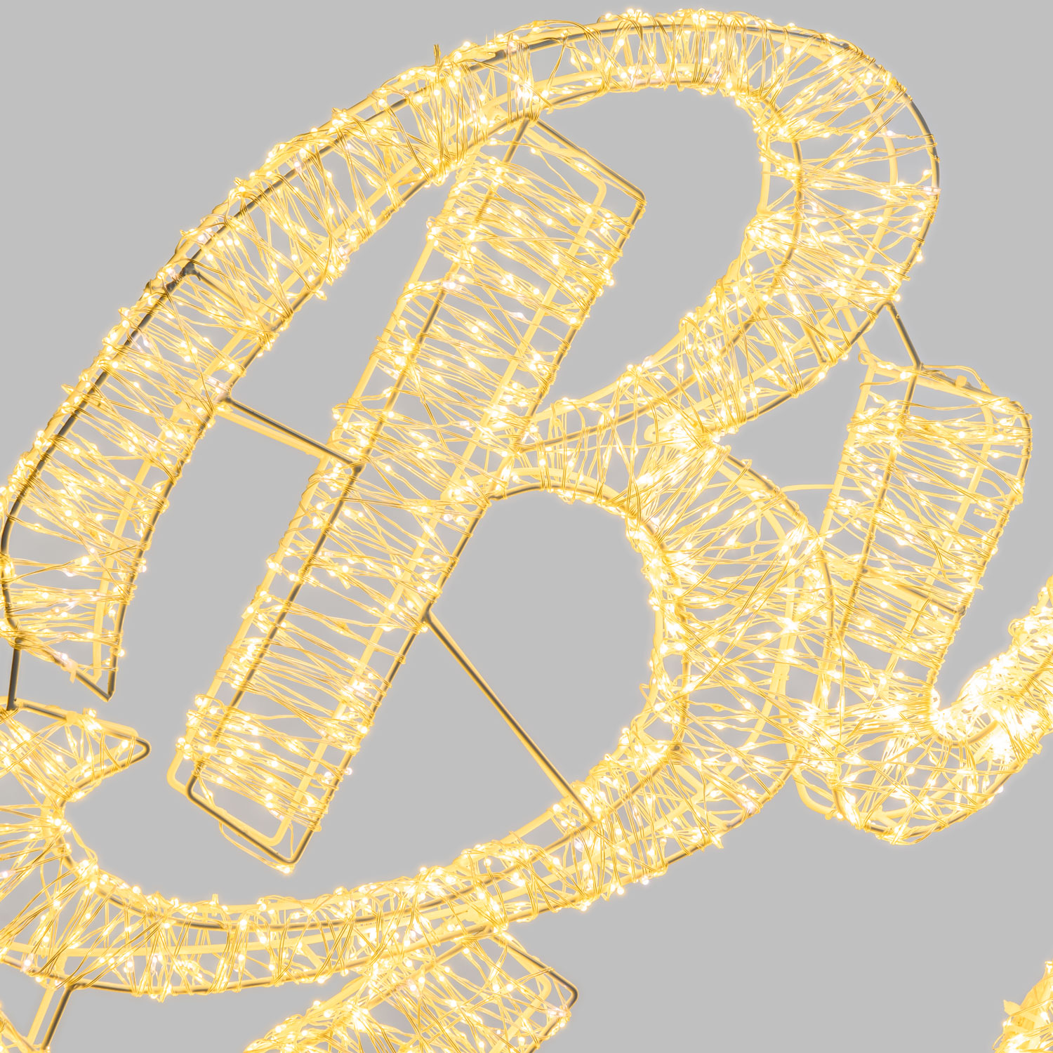 Scritta Buon Natale 3D, 135 x h 75 cm, 6500 microled bianco caldo e freddo, uso esterno 6 Scritta Buon Natale 3D, 135 x h 75 cm, 6500 microled bianco caldo e freddo, uso esterno 6