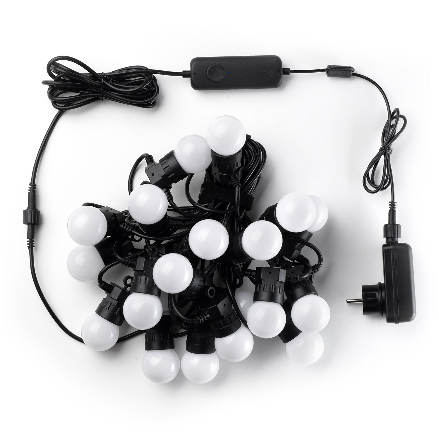 Catena Twinkly Party Light Festoon, 40 sfere RGB, 20 metri 3 Catena Twinkly Party Light Festoon, 40 sfere RGB, 20 metri 3