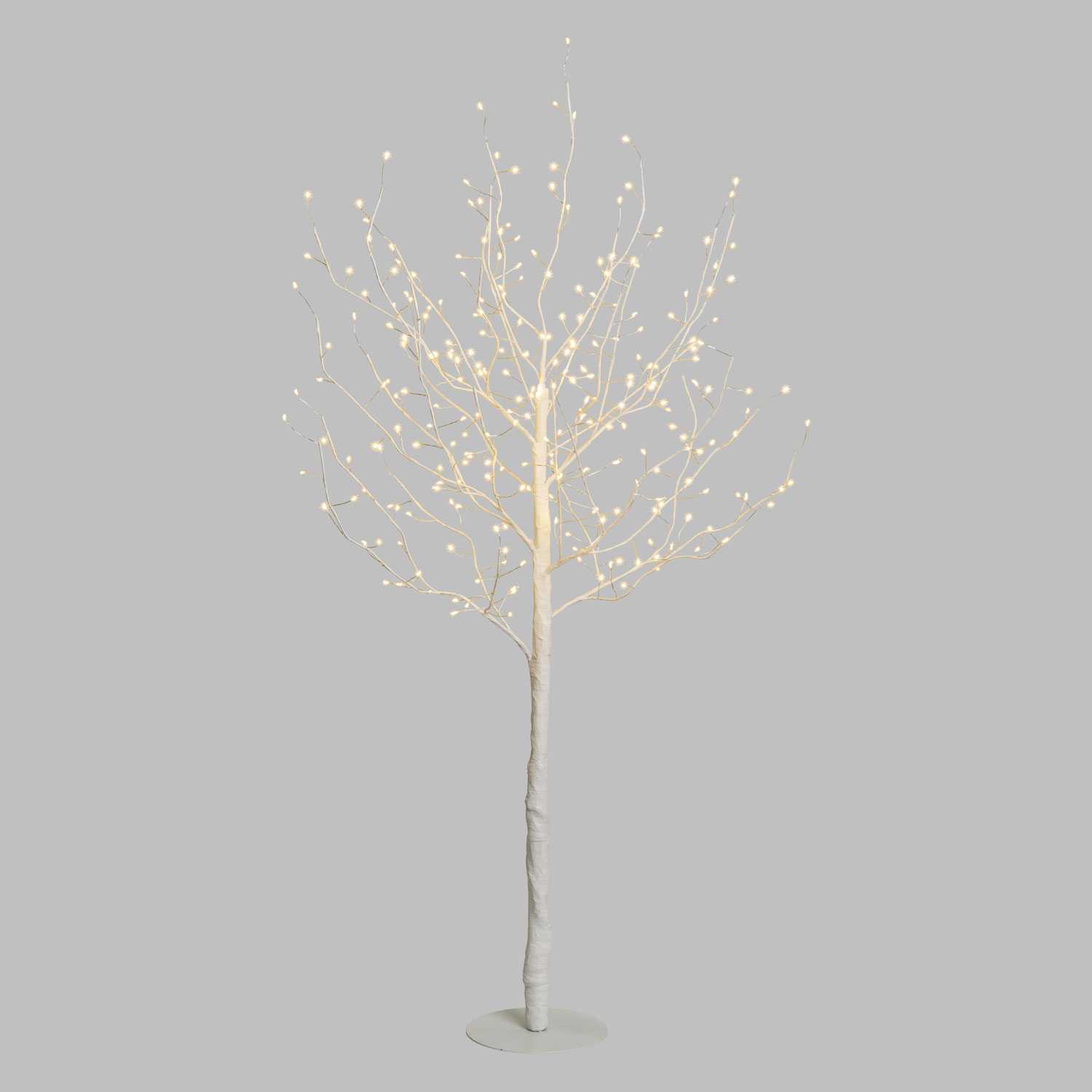 Albero Ramo luminoso Leccio bianco 1,2 m, 336 microled bianco caldo, uso interno 4 Albero Ramo luminoso Leccio bianco 1,2 m, 336 microled bianco caldo, uso interno 4