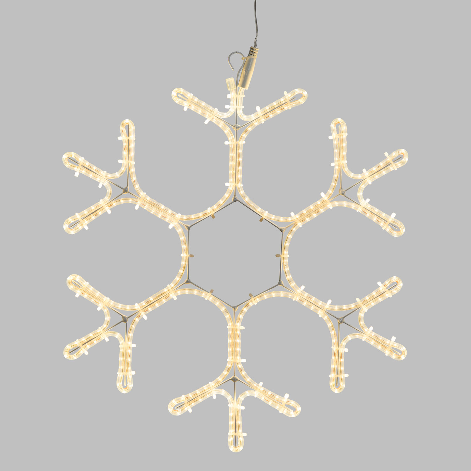Copo de nieve tubo ultraluminoso, 384 led blanco cálido 5 Copo de nieve tubo ultraluminoso, 384 led blanco cálido 5