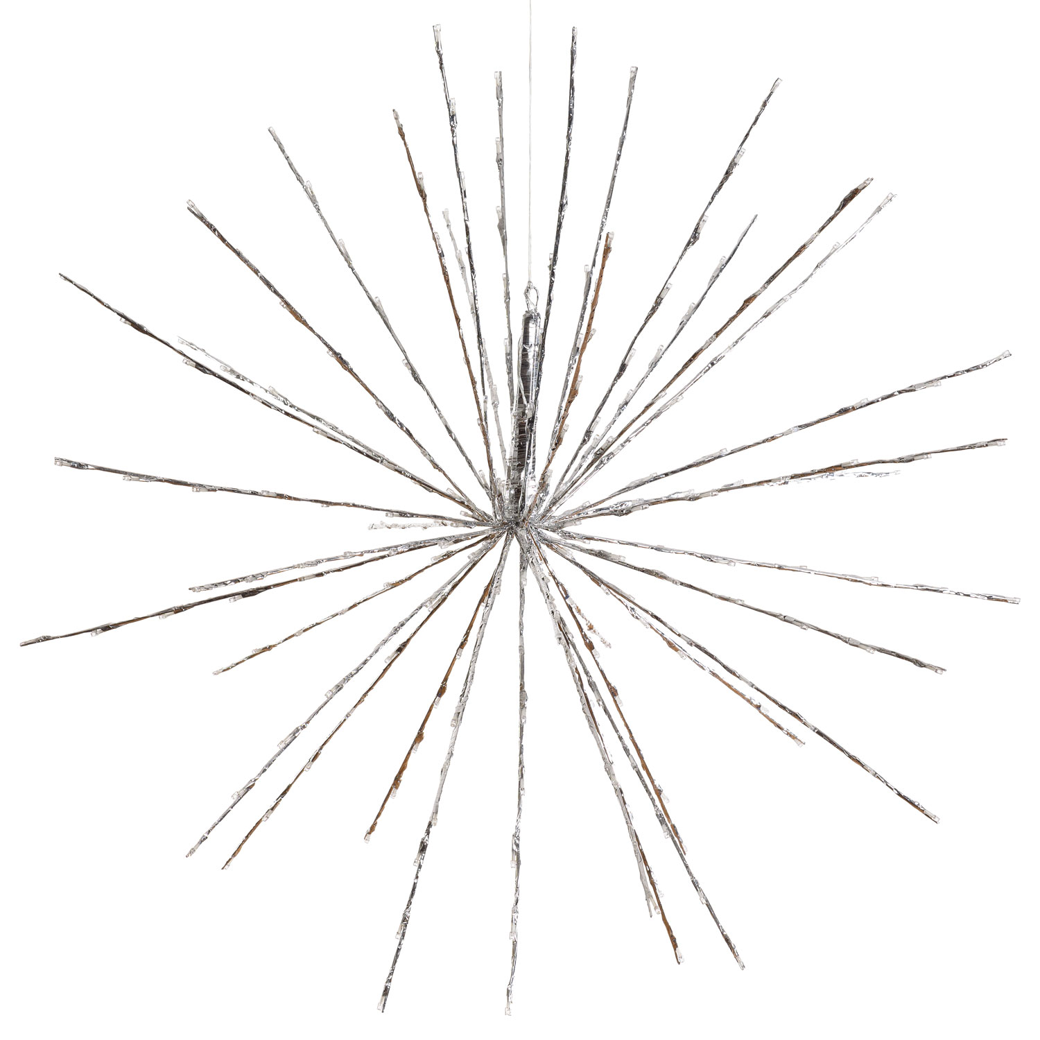 TWIGball argento, h 100 cm, led bianco caldo 3 TWIGball argento, h 100 cm, led bianco caldo 3
